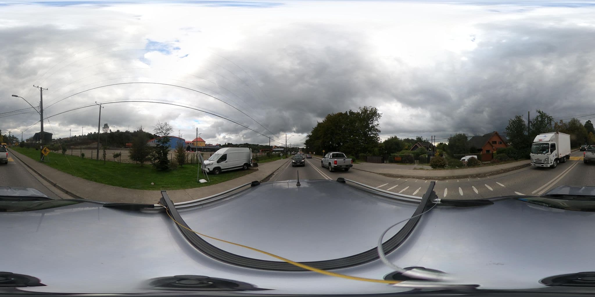 Street view near Cabañas Inadeqin, Puerto Varas — © felipeeugenio (CC BY-SA · Mapillary)