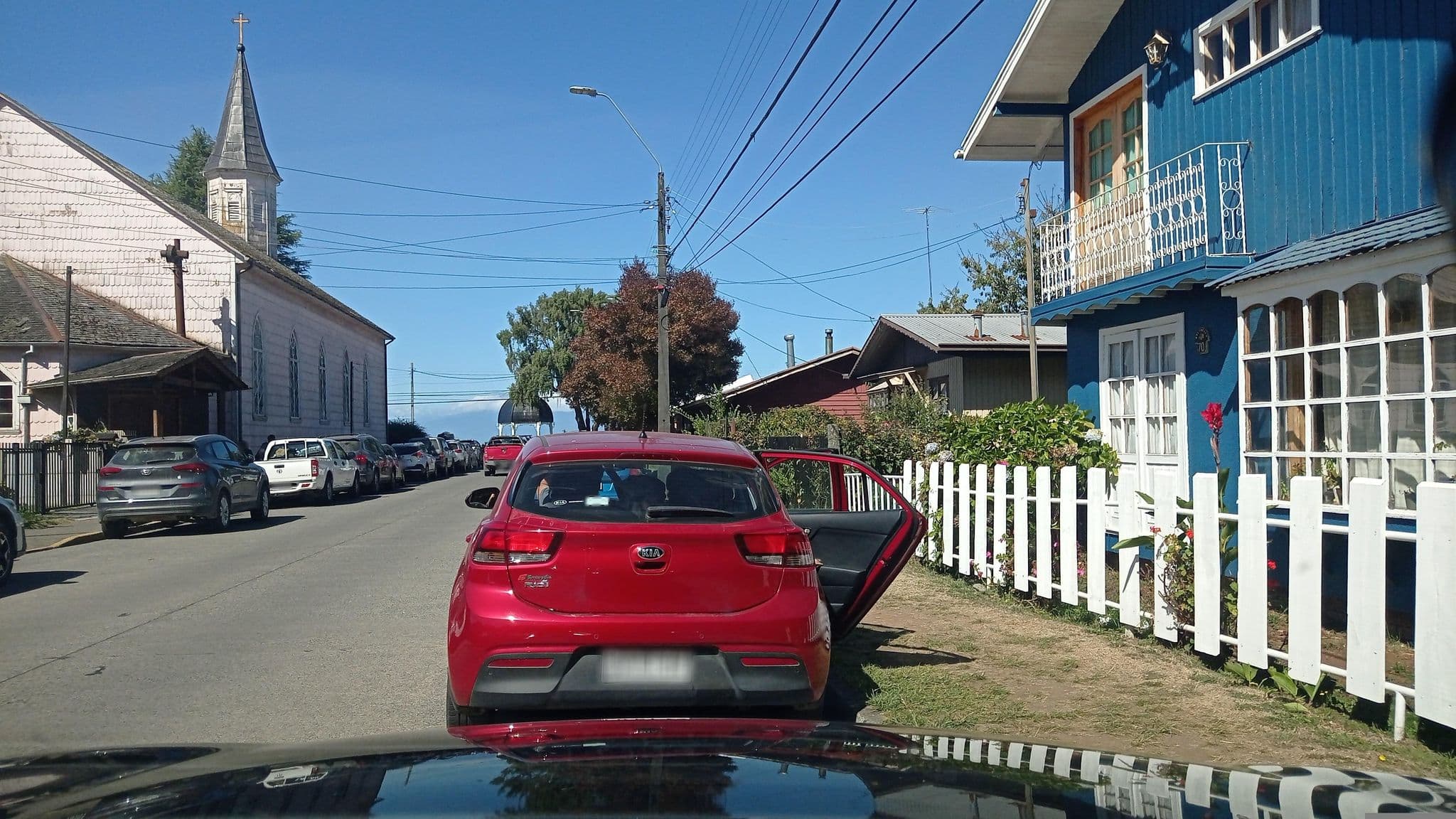 Street view near Cabañas del Teatro, Frutillar — © ariellopez (CC BY-SA · Mapillary)