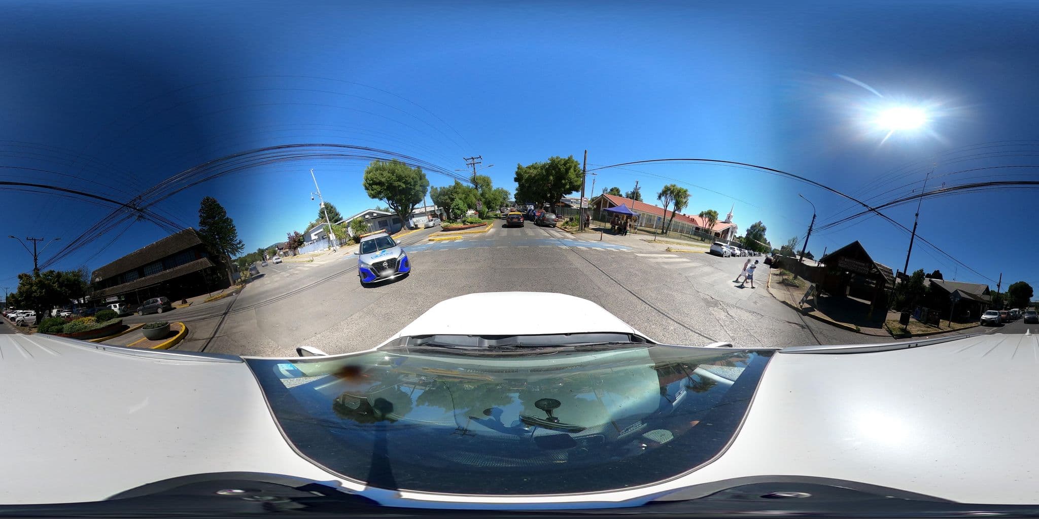 Street view near Hotel Sueños del Volcan, Villarrica — © Kaart_Local (CC BY-SA · Mapillary)