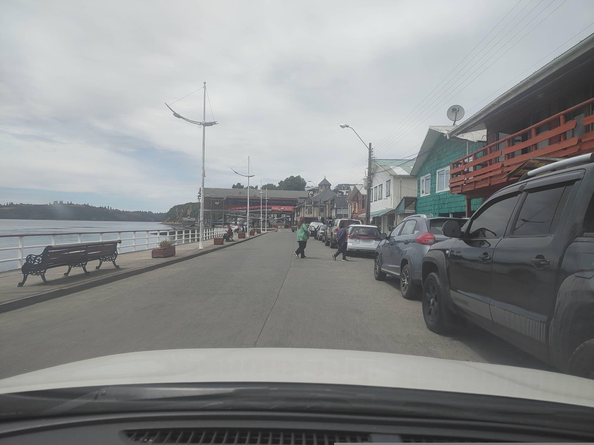 Street view near Hostal Skorpio, Chonchi — © andresduhour (CC BY-SA · Mapillary)