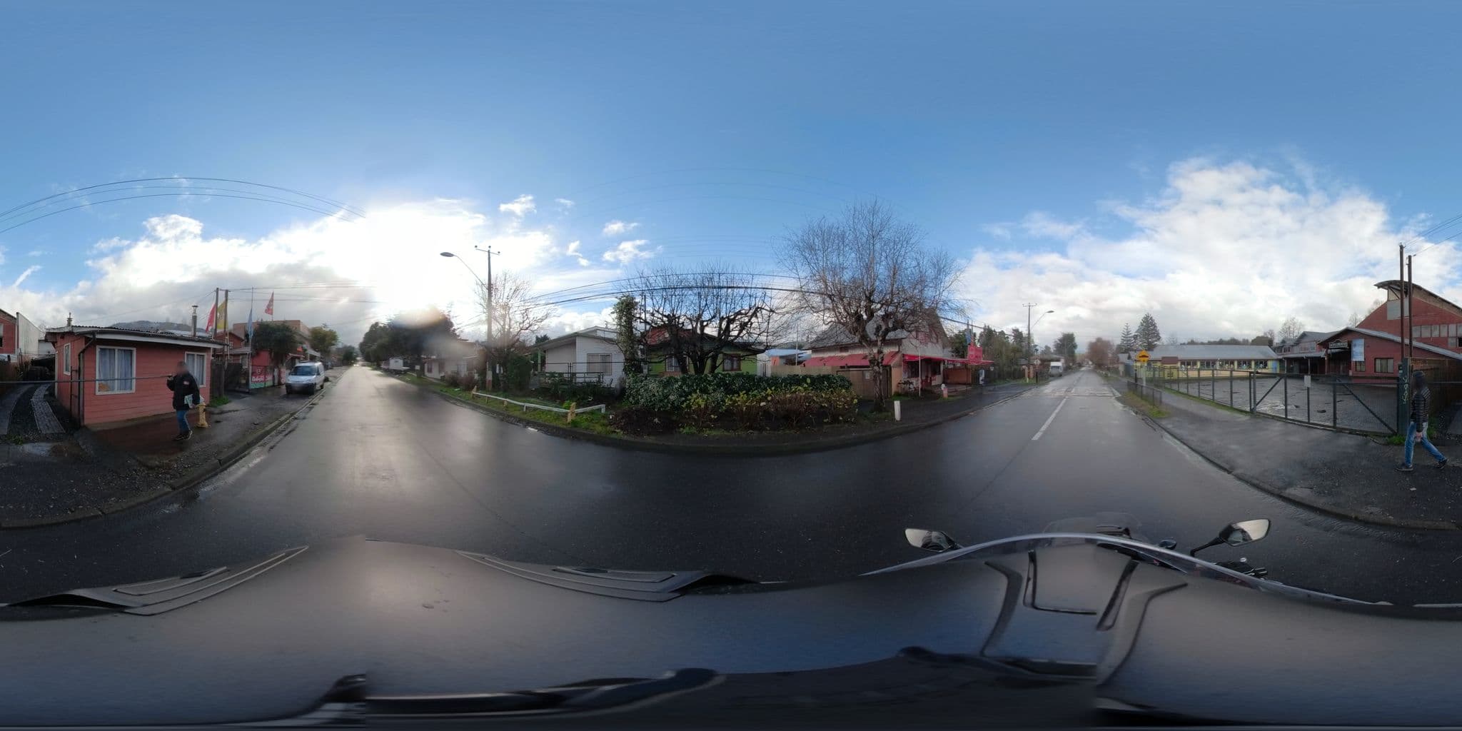 Street view near Cabañas "El bosque", Villarrica — © probo (CC BY-SA · Mapillary)