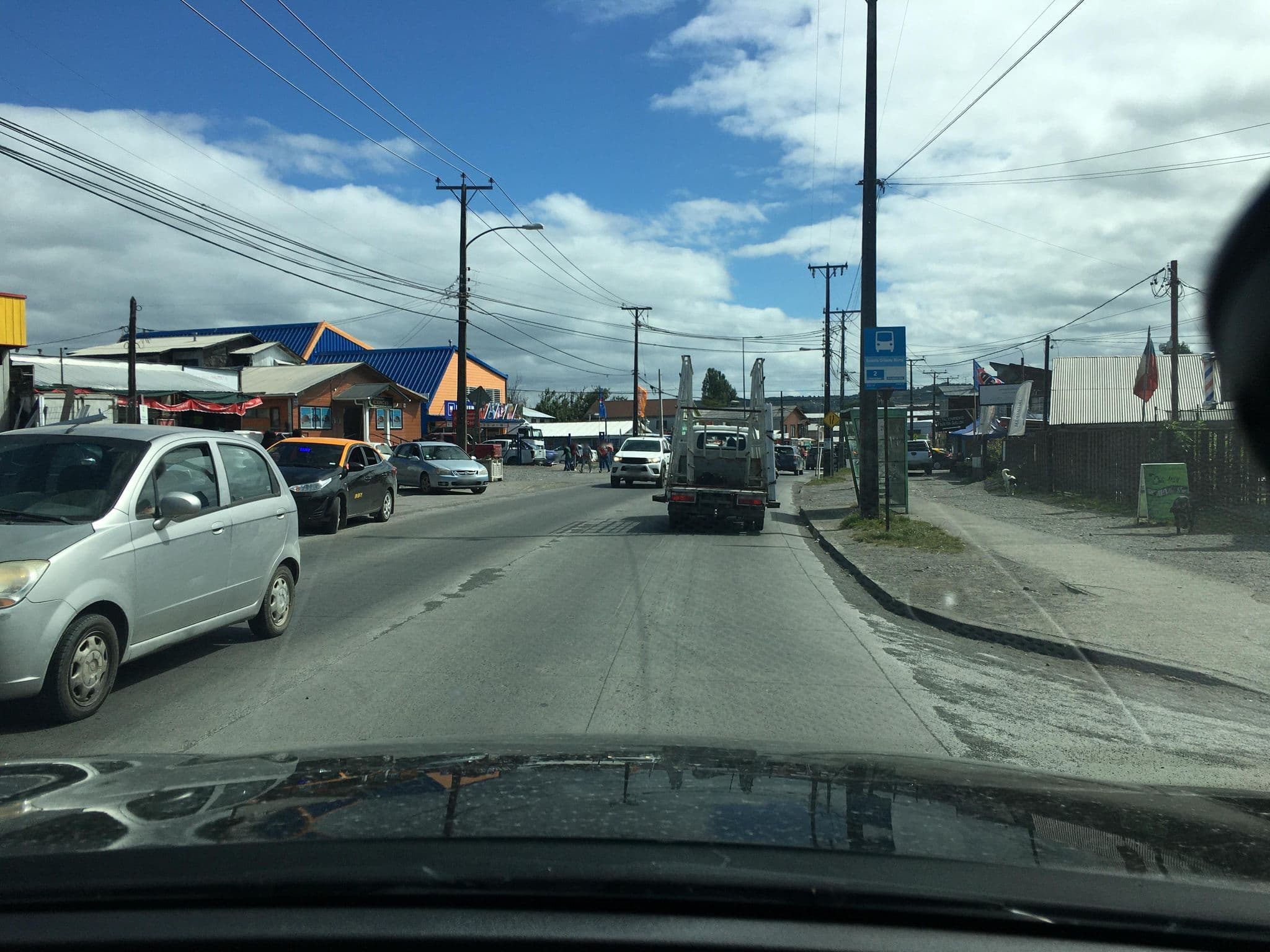 Street view near Hospedaje Oriente, Quellón — © ariellopez (CC BY-SA · Mapillary)