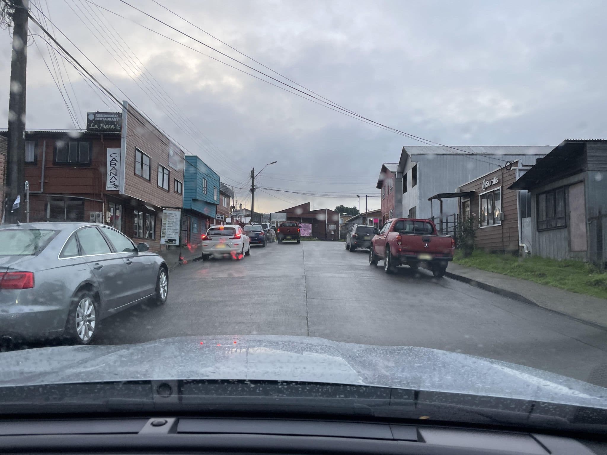 Street view near Hostal y Restaurant La Fiera, Dalcahue — © ariellopez (CC BY-SA · Mapillary)