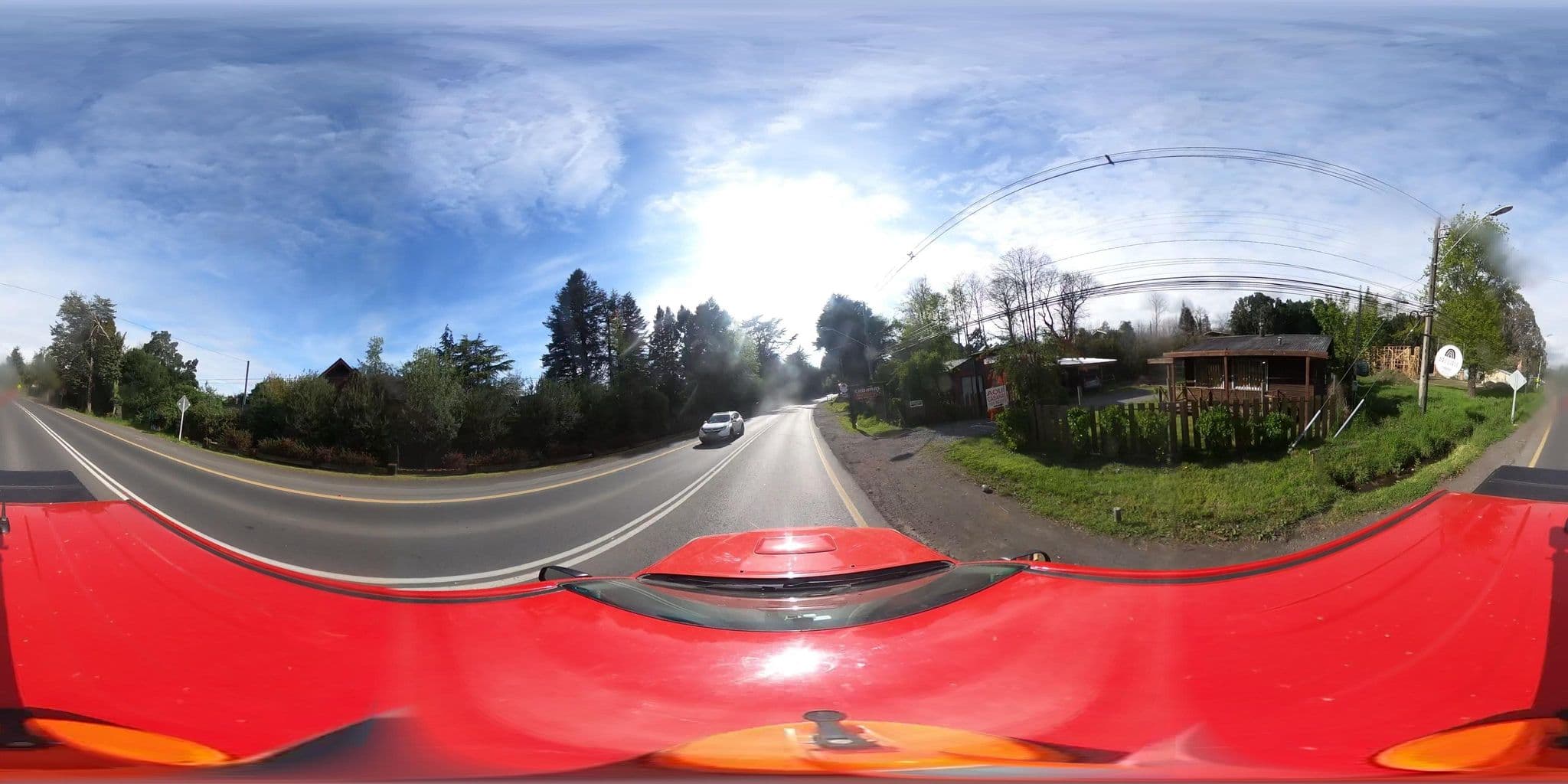 Street view near Cabañas Perlas del Lago, Villarrica — © SolutivaSistemas (CC BY-SA · Mapillary)