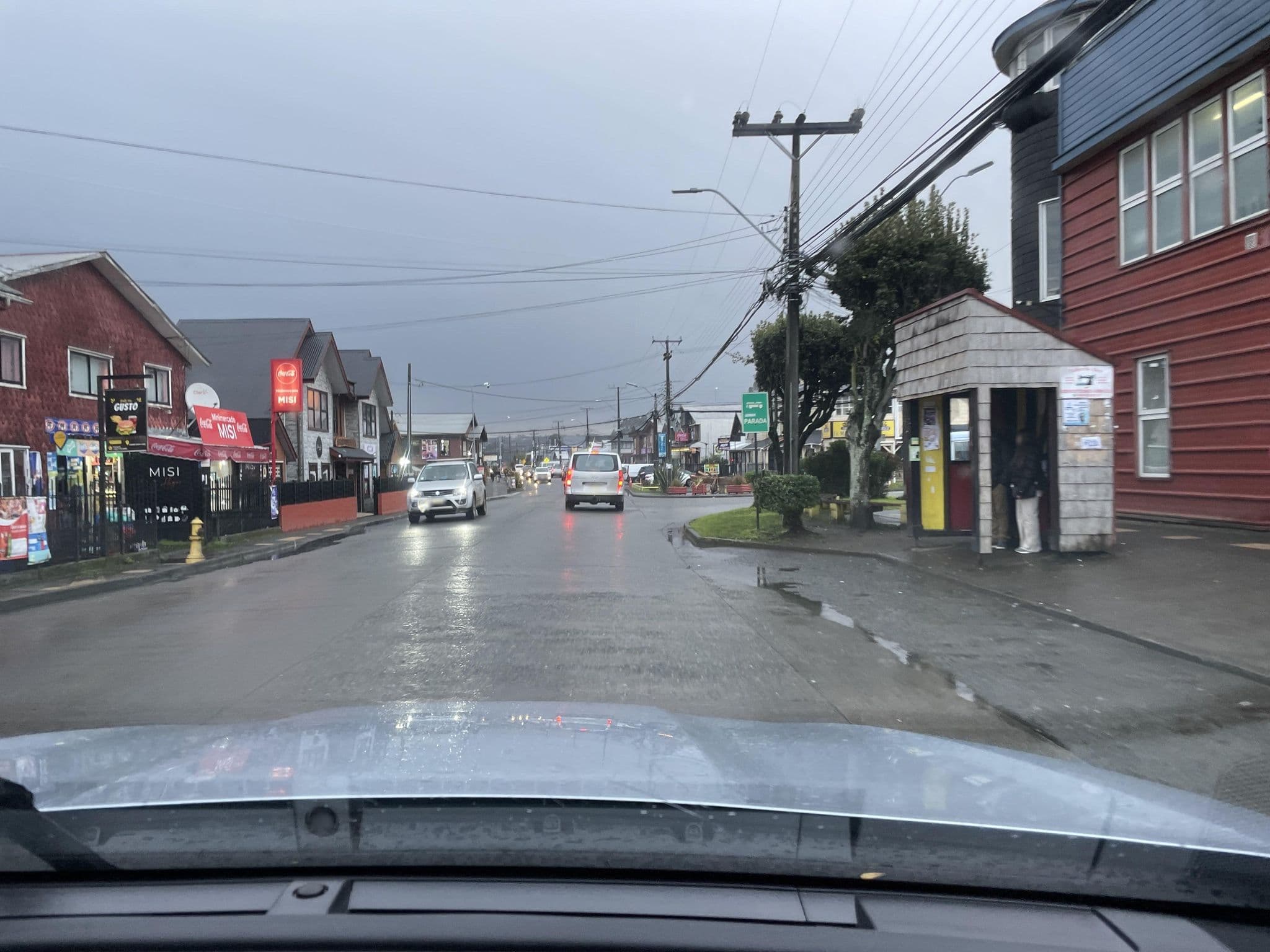 Street view near Pensión Y Hospedaje Putemun, Dalcahue — © ariellopez (CC BY-SA · Mapillary)