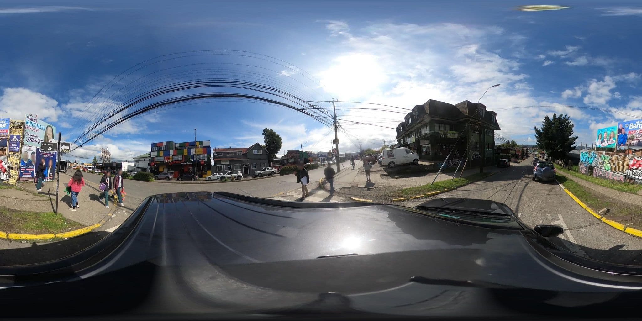 Street view near Apart Hotel Colonial, Valdivia — © Transporte_DSS (CC BY-SA · Mapillary)
