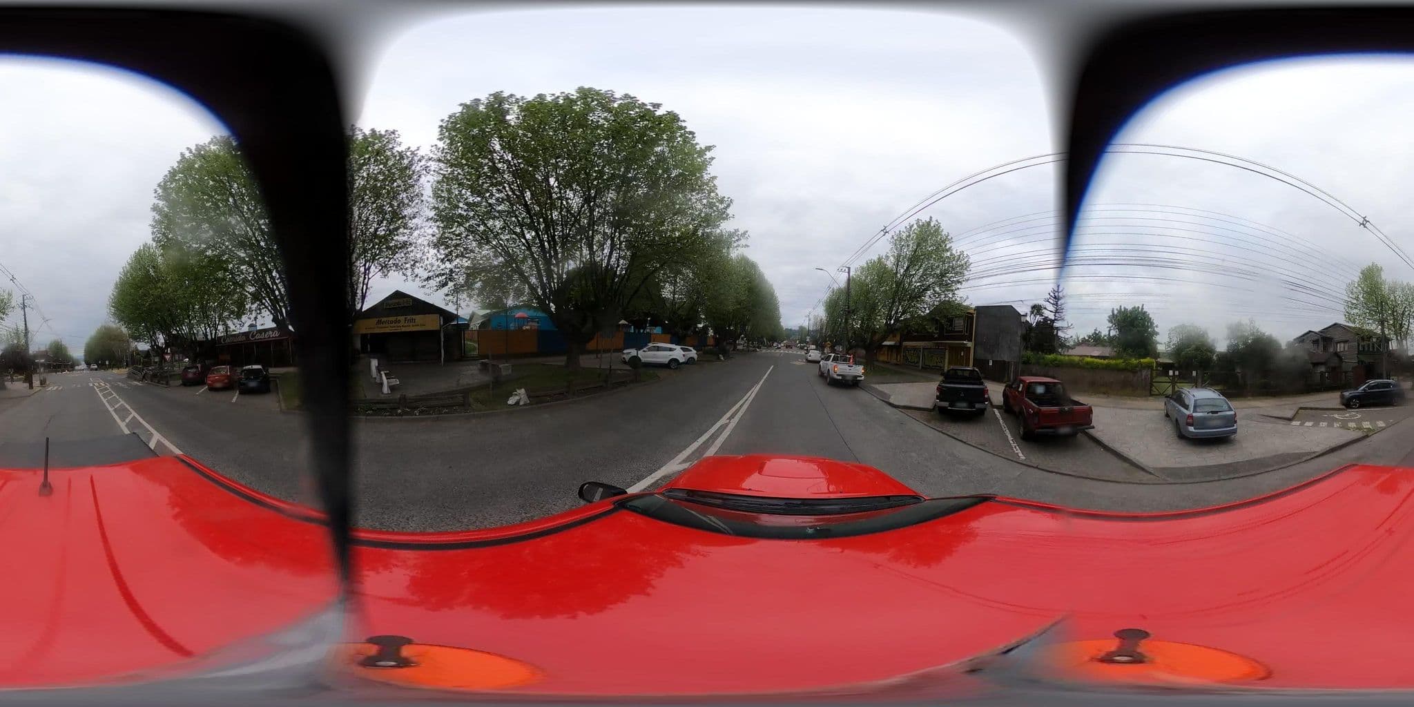 Street view near Cabañas Rai Trai, Villarrica — © SolutivaSistemas (CC BY-SA · Mapillary)
