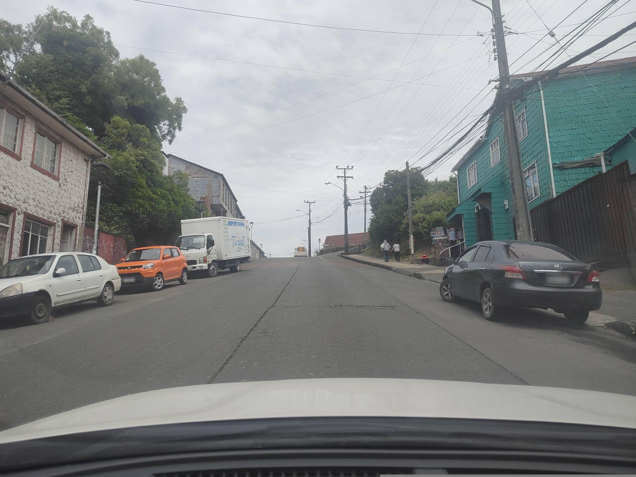 Street view near Esmeralda By The Sea, Chonchi — © andresduhour (CC BY-SA · Mapillary)