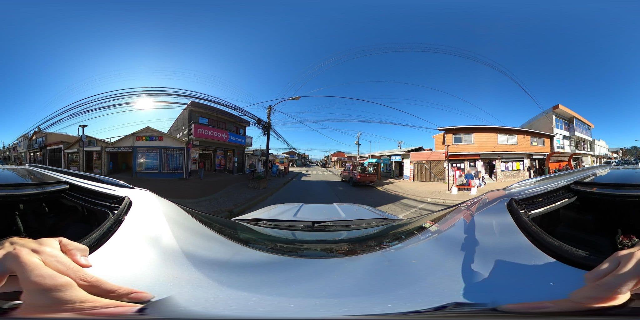Street view near Hosteria Arauco, Arauco — © ccb (CC BY-SA · Mapillary)