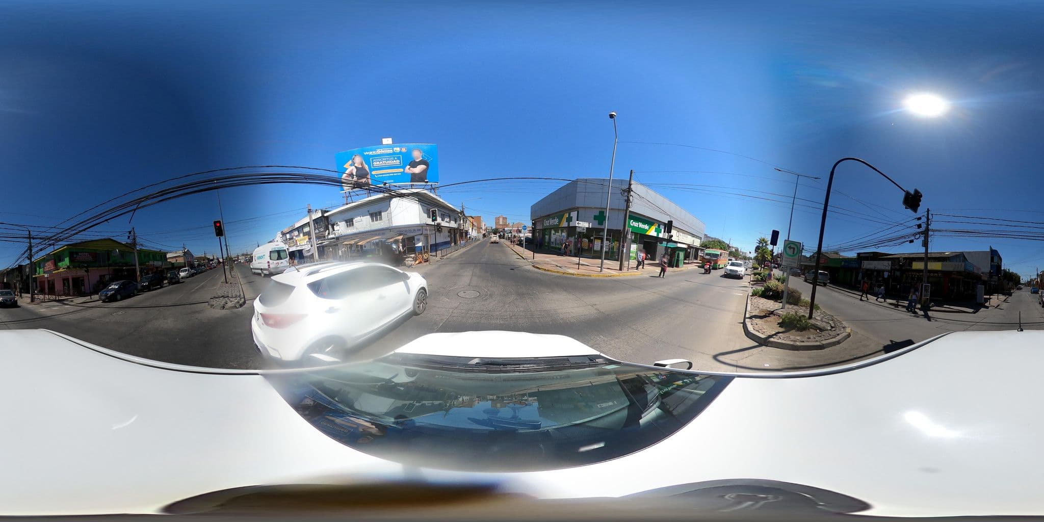 Street view near Hostal El Viajero Errante, Los Ángeles — © Kaart_Local (CC BY-SA · Mapillary)