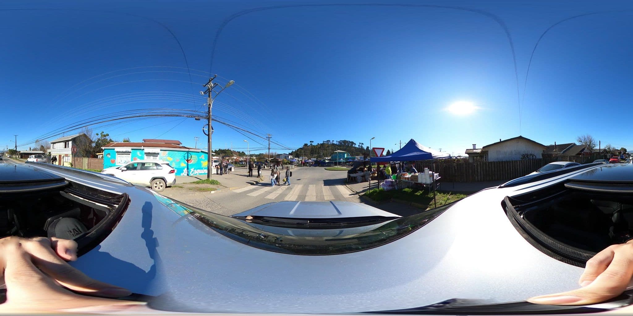 Street view near Hotel Restaurant Doña Isidora, Arauco — © ccb (CC BY-SA · Mapillary)