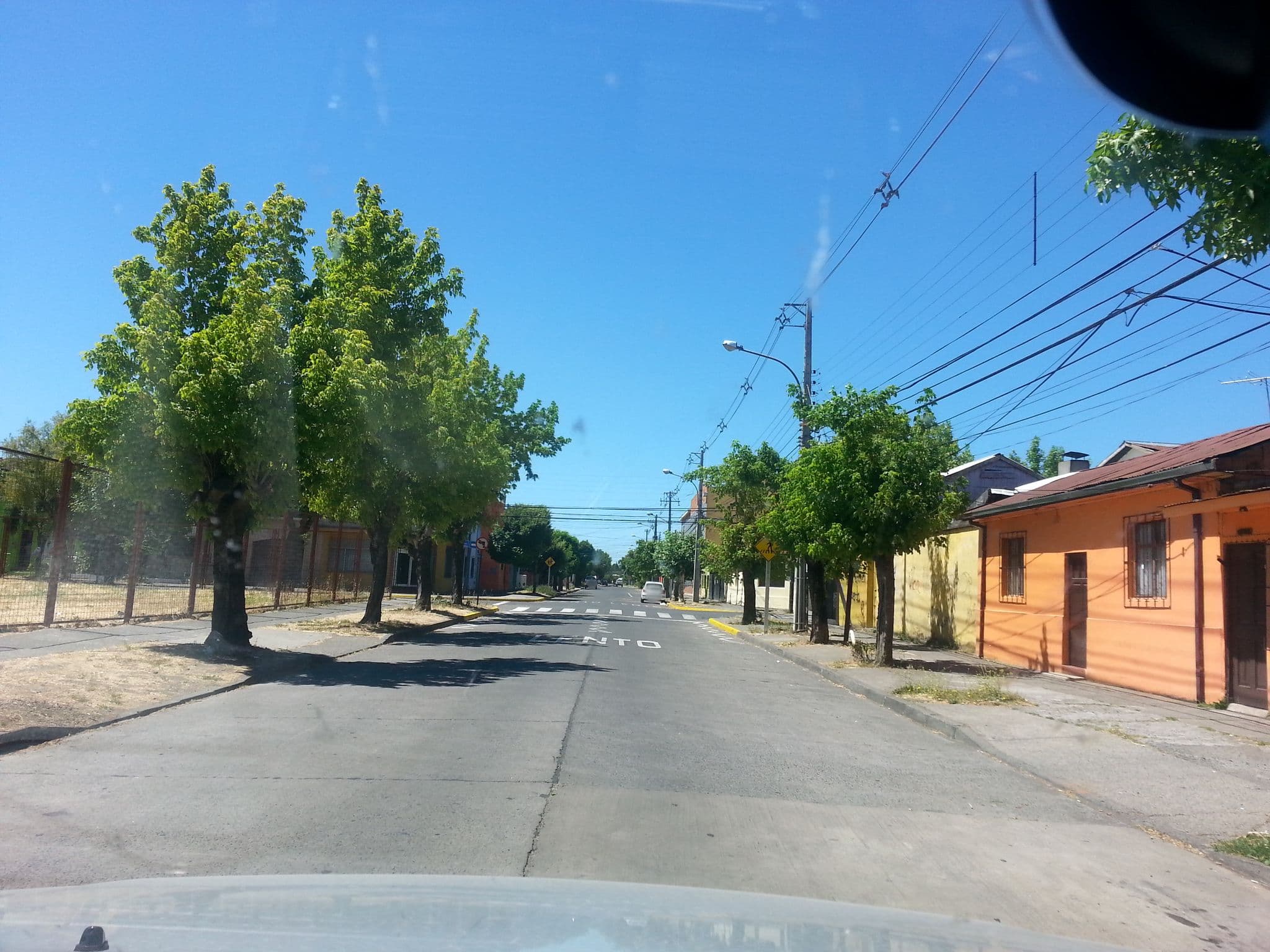 Street view near Hostal Bianca, Chillán — © juliocosta (CC BY-SA · Mapillary)