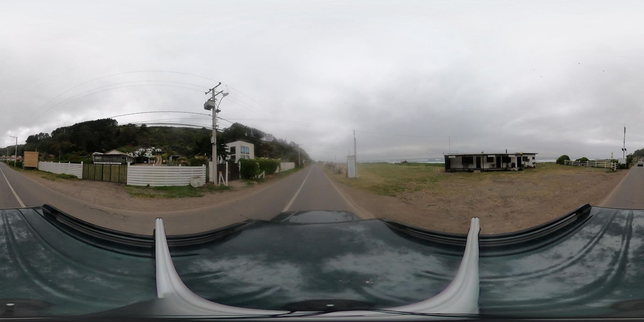 Street view near Cabañas Los Palafitos, La Puntilla, iloca, Hualañe — © Kaart_Local (CC BY-SA · Mapillary)