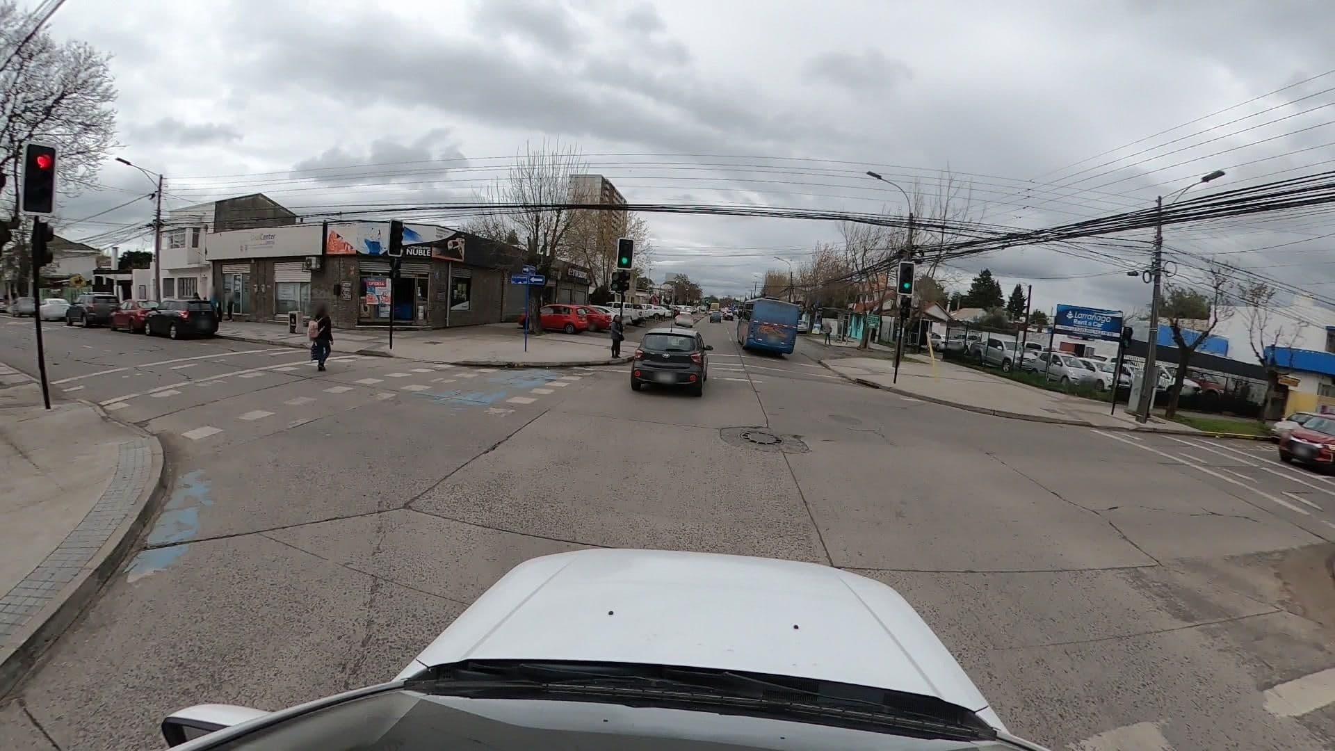 Street view near Hostel Colonial, Chillán — © Kaart_Local (CC BY-SA · Mapillary)