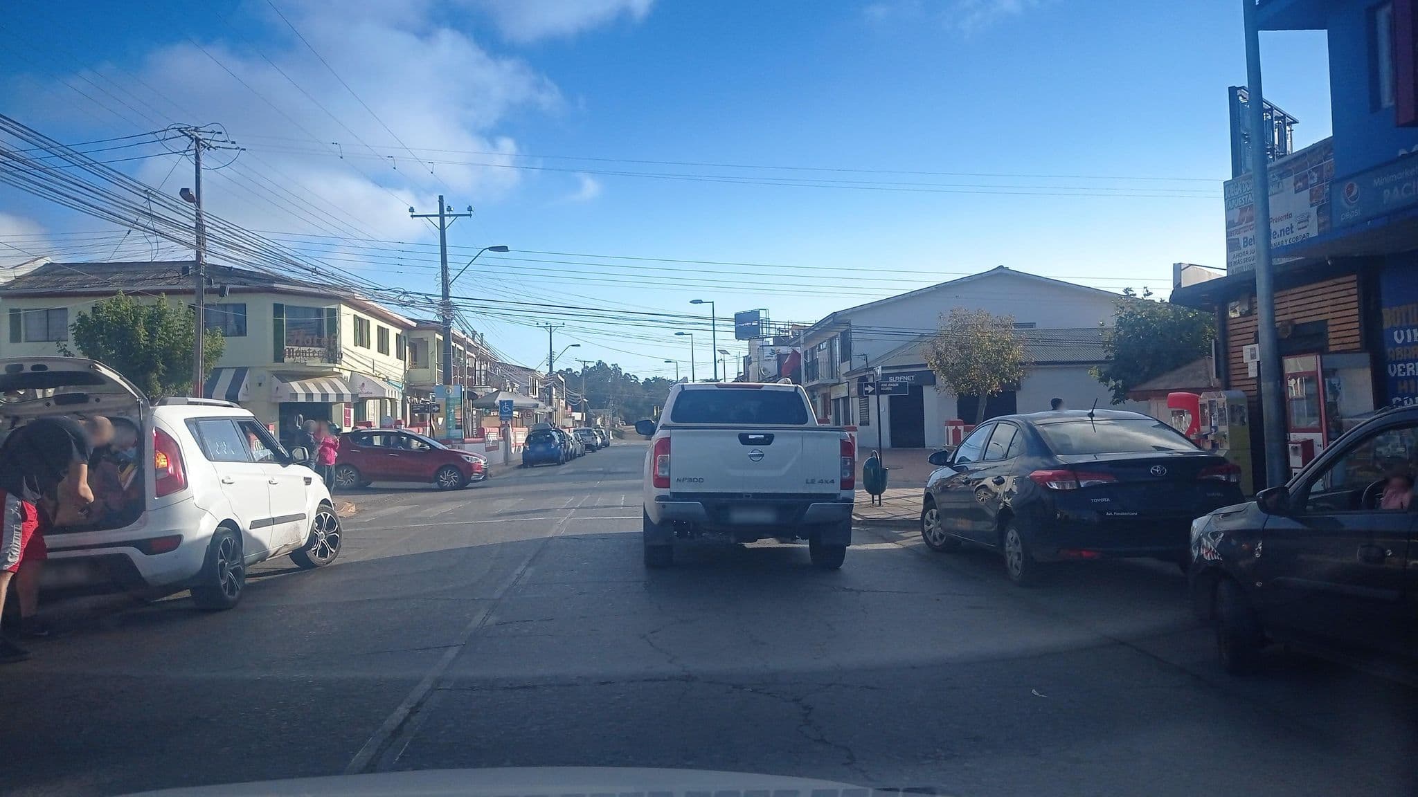 Street view near Hostal Antumulen, Pichilemu — © ariellopez (CC BY-SA · Mapillary)
