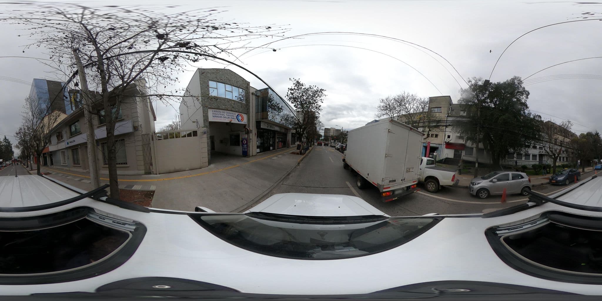 Street view near Oficina de Información Turística, Chillán — © Kaart_Local (CC BY-SA · Mapillary)