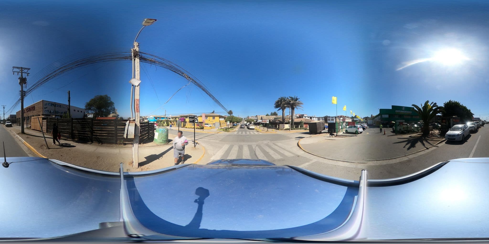 Street view near Hostal Voy y Vuelvo, Pichilemu — © Kaart_Local (CC BY-SA · Mapillary)