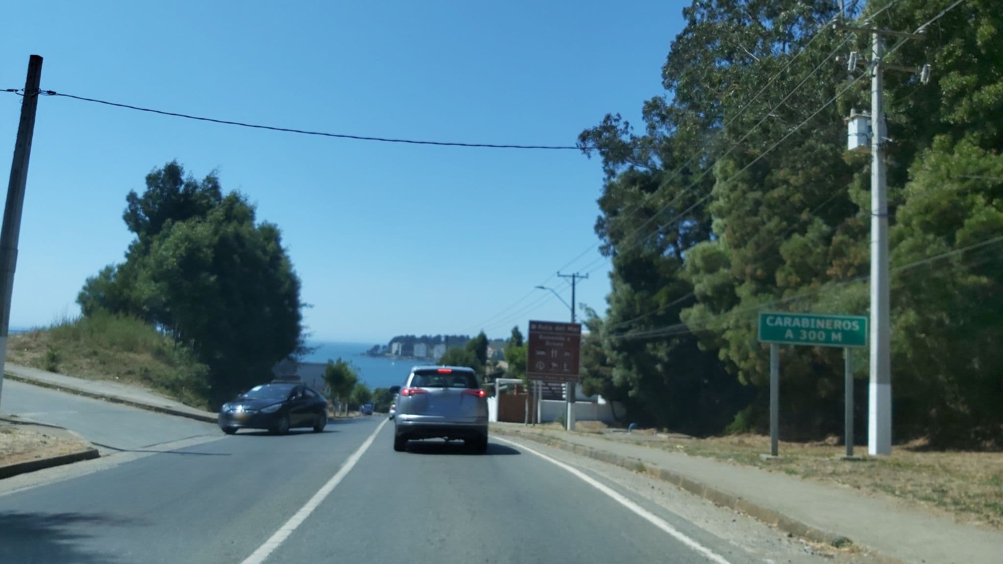 Street view near Hotel Horizonte de Coliumo, Dichato — © jptolosa (CC BY-SA · Mapillary)