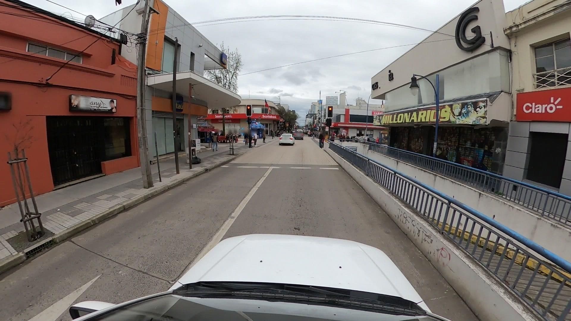 Street view near Shejade Auad Antonio y Otra, Chillán — © Kaart_Local (CC BY-SA · Mapillary)