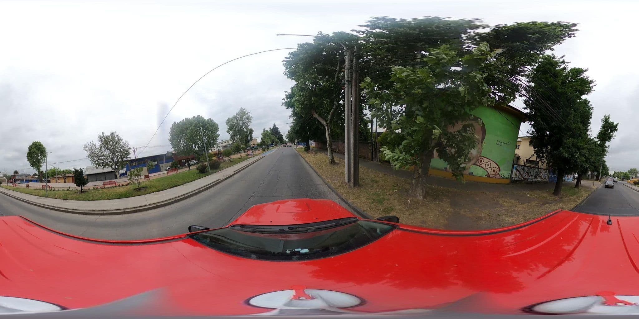 Street view near Hogar Ferroviario Chillan, Chillán — © SolutivaSistemas (CC BY-SA · Mapillary)
