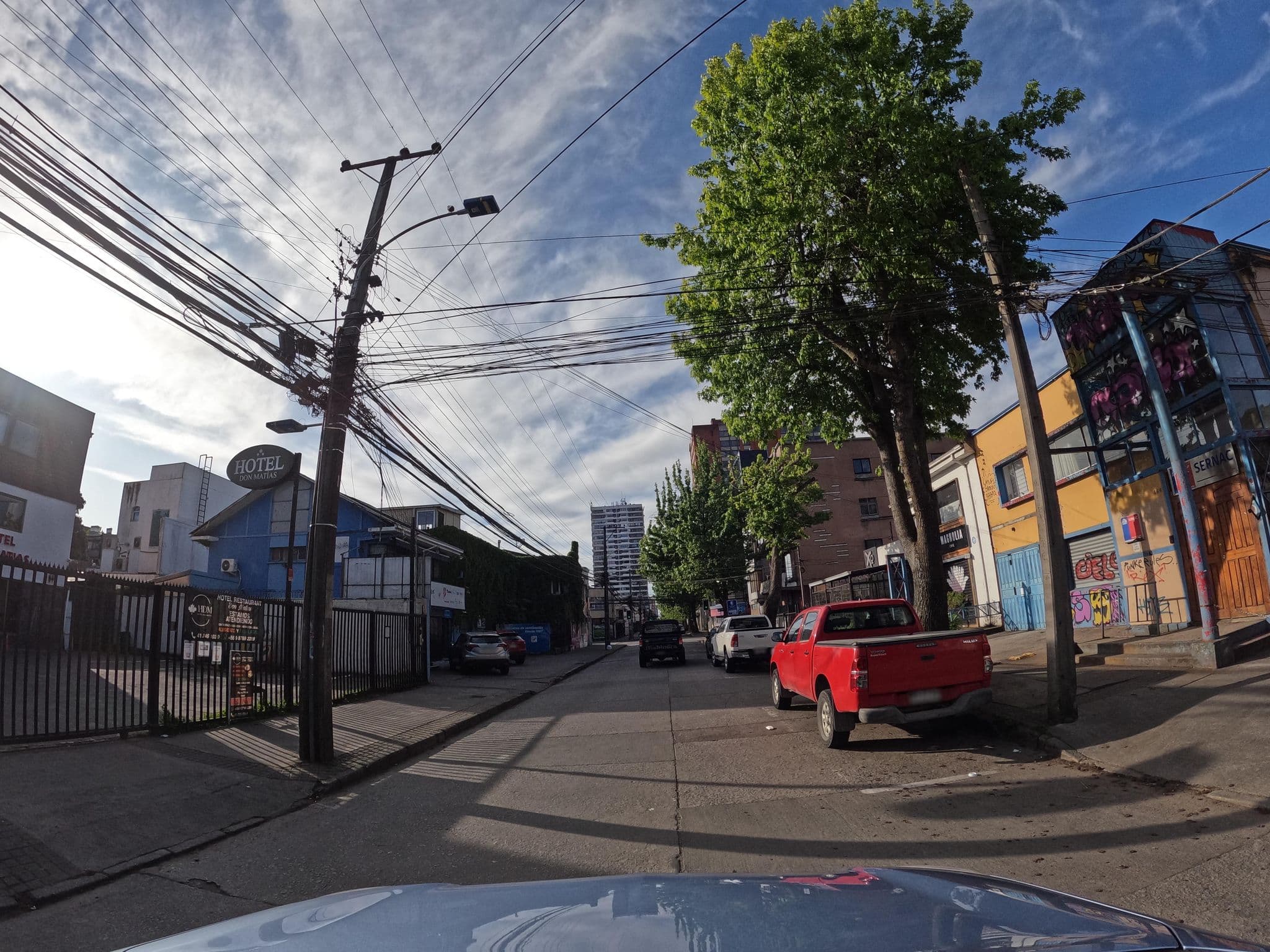Street view near Hostal Don Matias, Concepción — © Kaart_Local (CC BY-SA · Mapillary)
