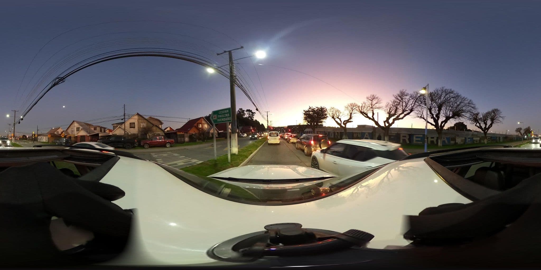Street view near Hotel Marina del Sol, Talcahuano — © ccb (CC BY-SA · Mapillary)