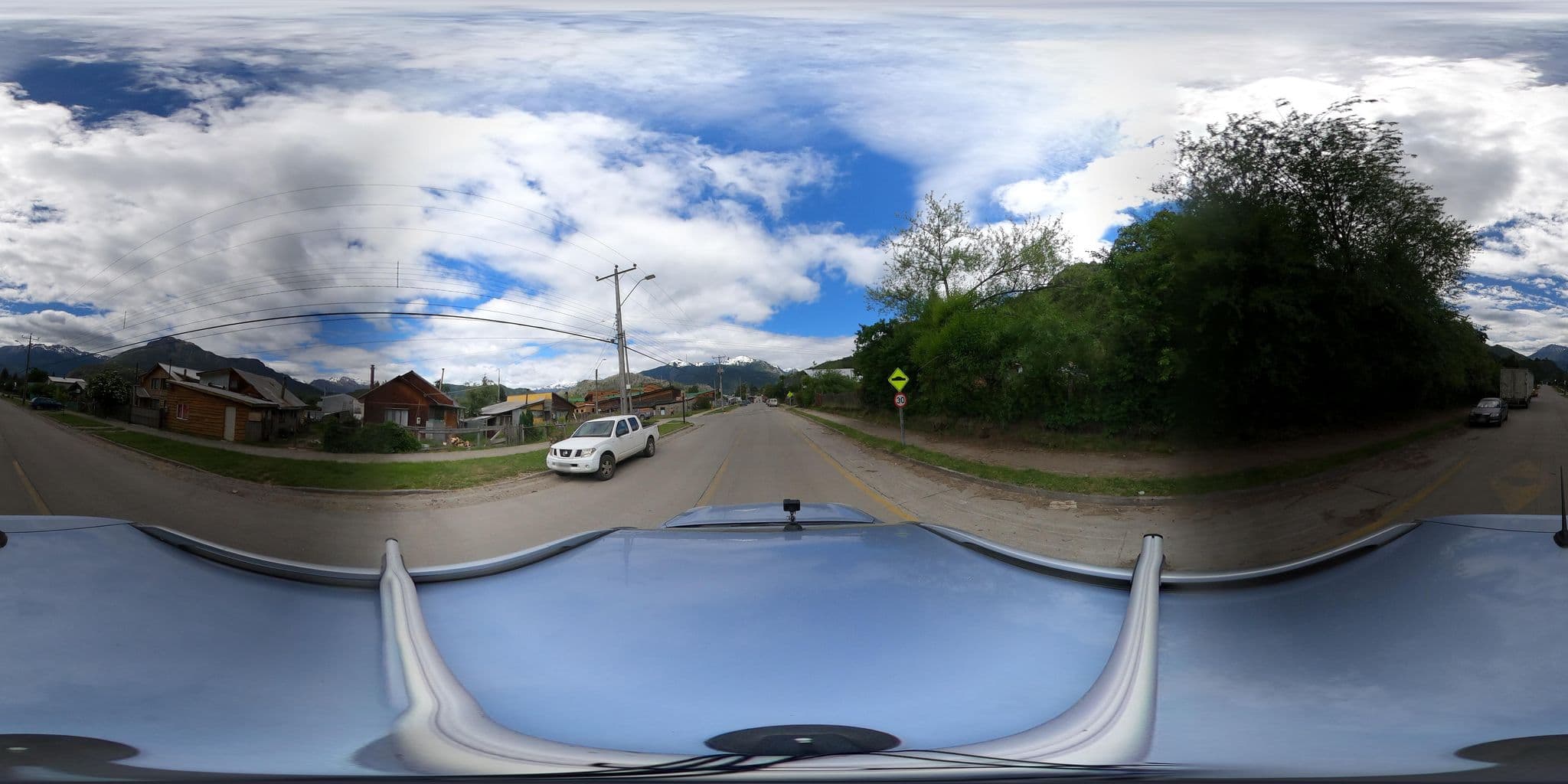 Street view near Cabañas Los Huemules, Futaleufú — © Kaart_Local (CC BY-SA · Mapillary)