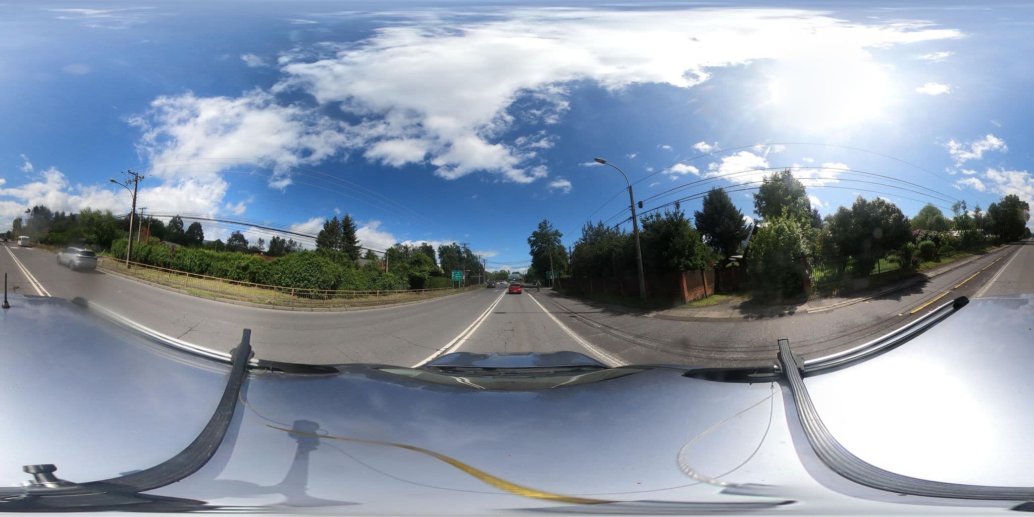Street view near Cabañas El Lucero, Pucón — © Kaart_Local (CC BY-SA · Mapillary)