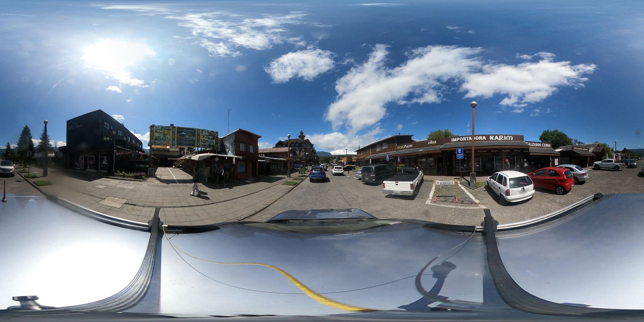 Street view near Apart Hotel Puertas del Lago, Pucón — © Kaart_Local (CC BY-SA · Mapillary)