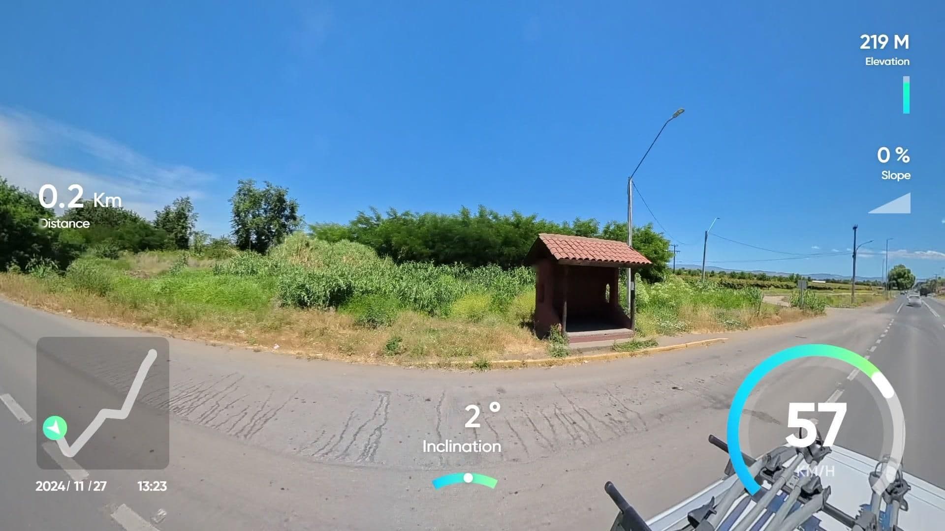 Street view near Entre Viñas Hotel, Nancagua — © jloaiza (CC BY-SA · Mapillary)