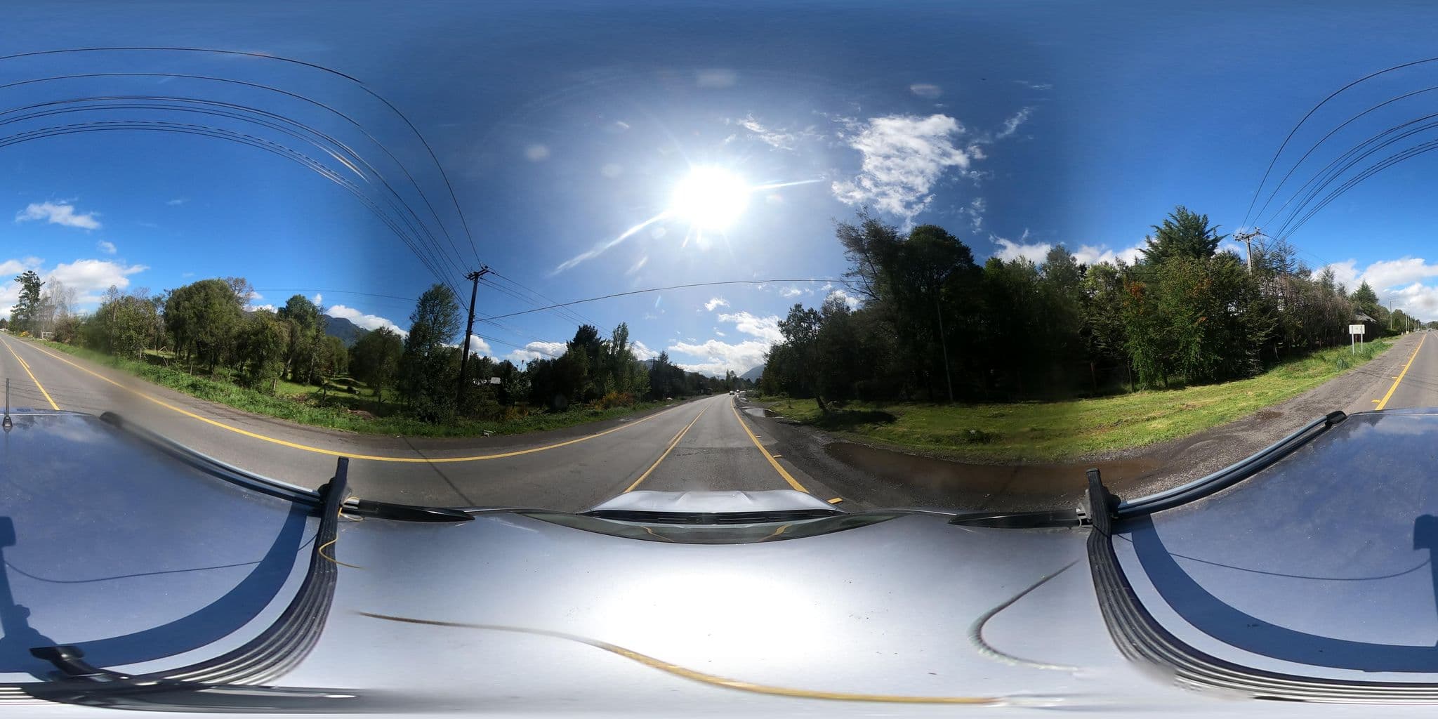 Street view near Natural Park Lodge Pucon, Pucón — © Kaart_Local (CC BY-SA · Mapillary)