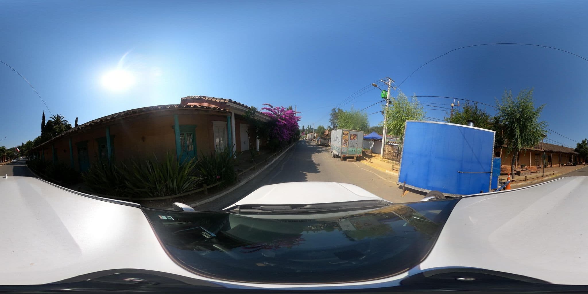 Street view near Hostal La Rampa Bed & Breakfast Vichuquen, Hualañe — © Kaart_Local (CC BY-SA · Mapillary)