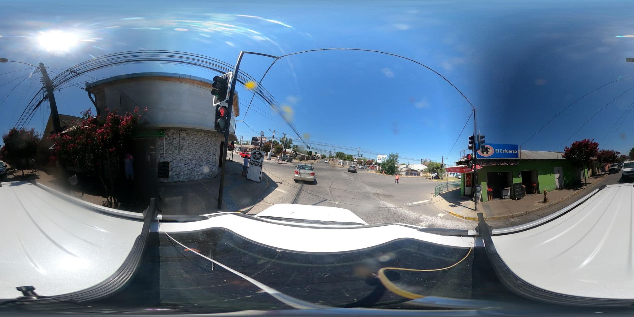 Street view near Hostal Los Aromos, San Javier — © Kaart_Local (CC BY-SA · Mapillary)