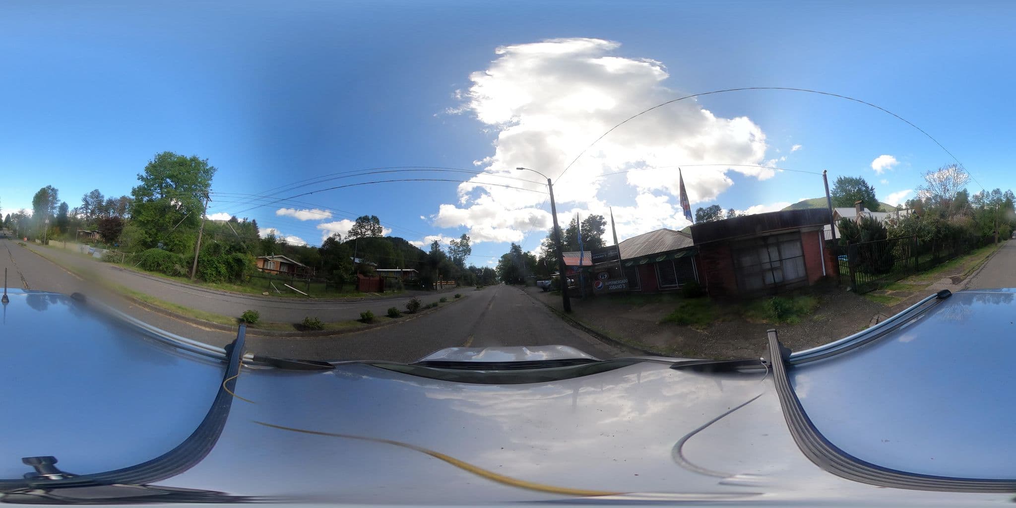 Street view near Cabañas Ankapulli, Pucón — © Kaart_Local (CC BY-SA · Mapillary)