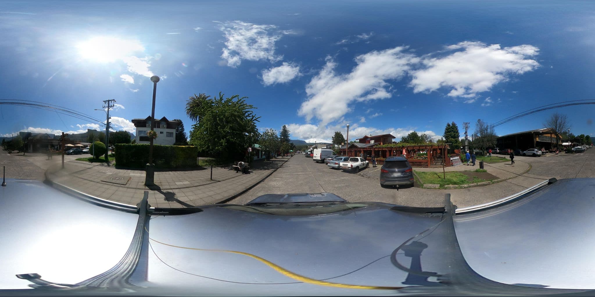 Street view near Cabañas La Palmera, Pucón — © Kaart_Local (CC BY-SA · Mapillary)