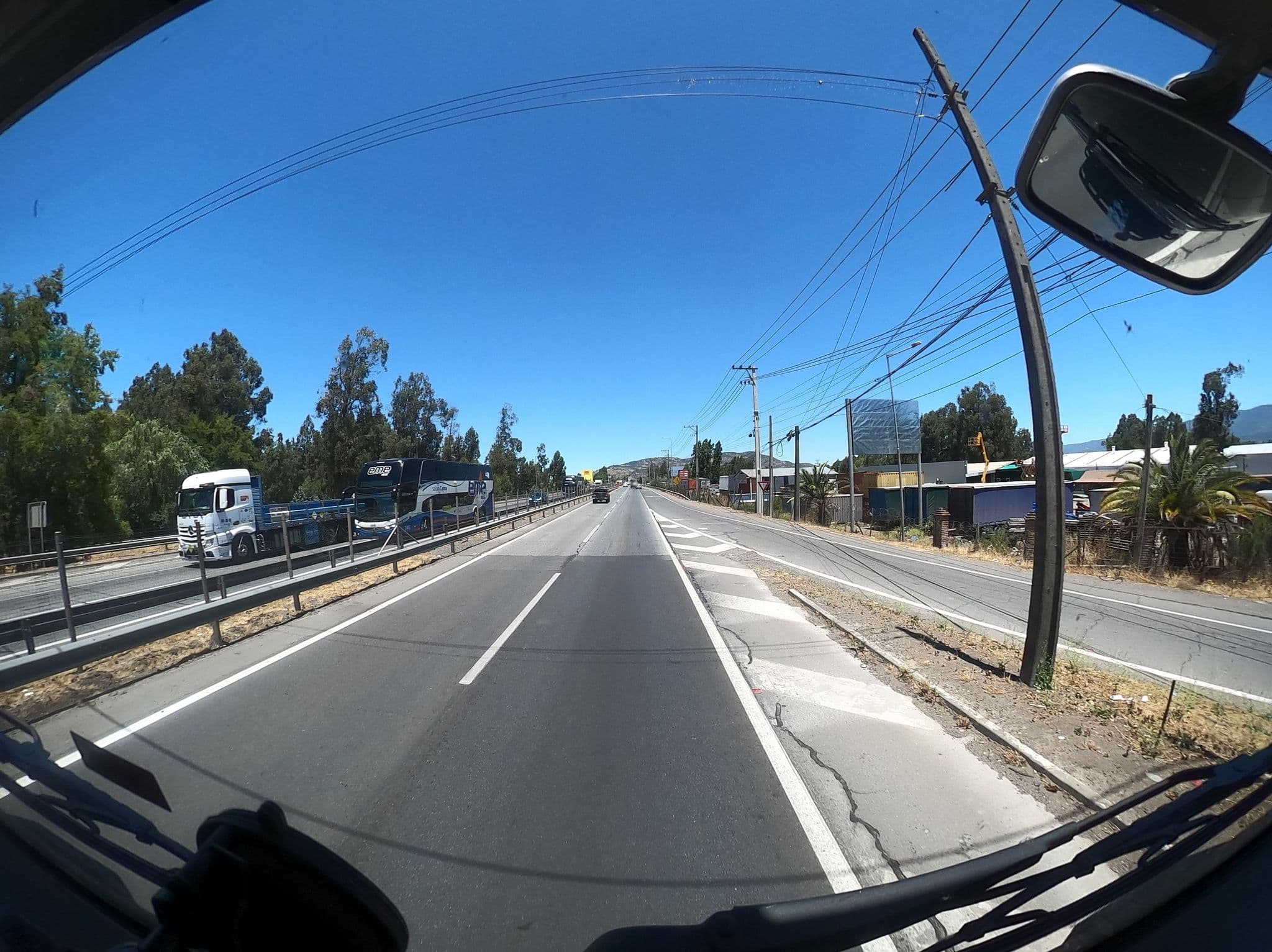 Street view near Hosteria Tyrol, Chimbarongo — © santamariense (CC BY-SA · Mapillary)