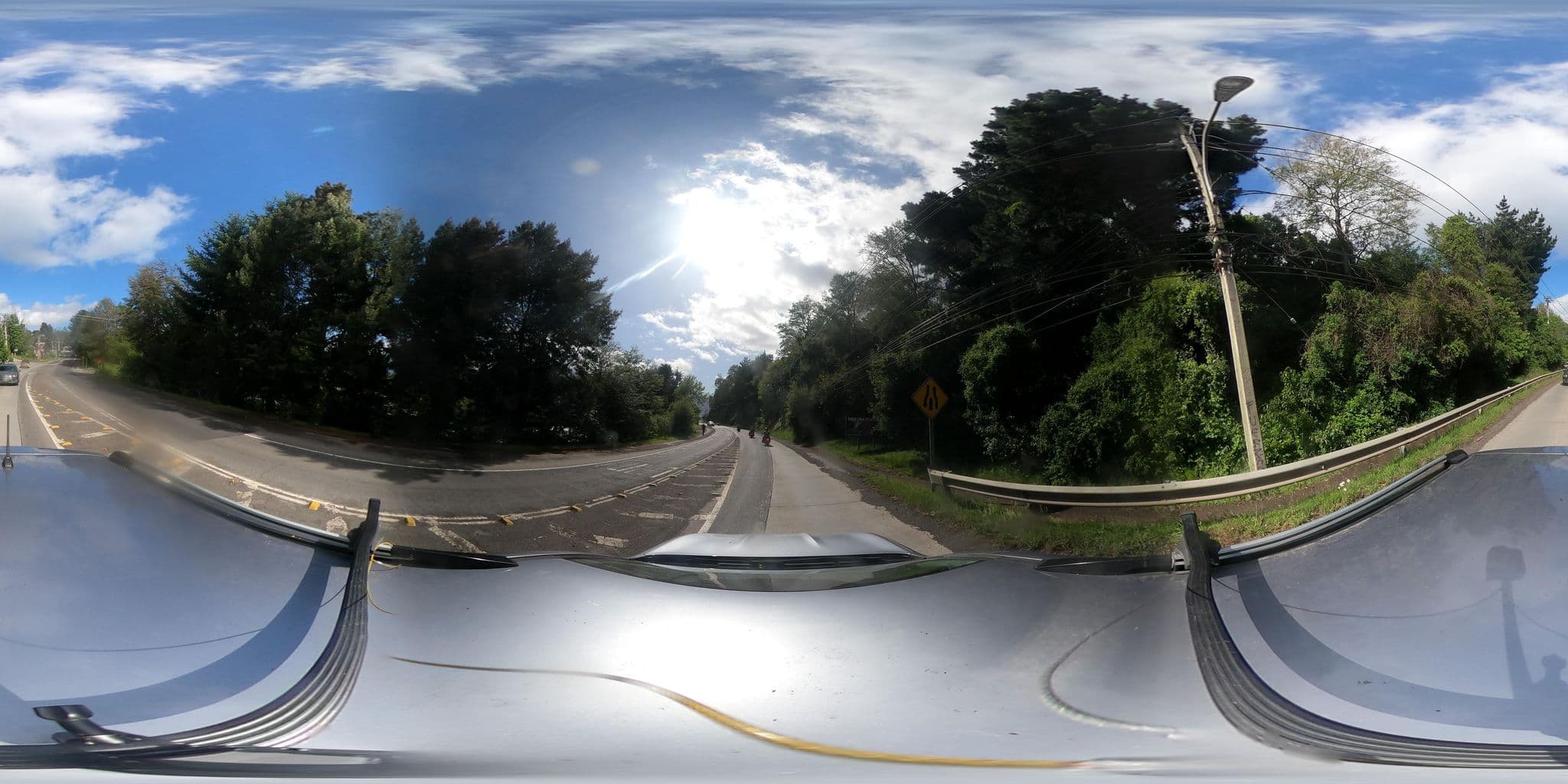 Street view near Cabañas Entre Aguas, Pucón — © Kaart_Local (CC BY-SA · Mapillary)