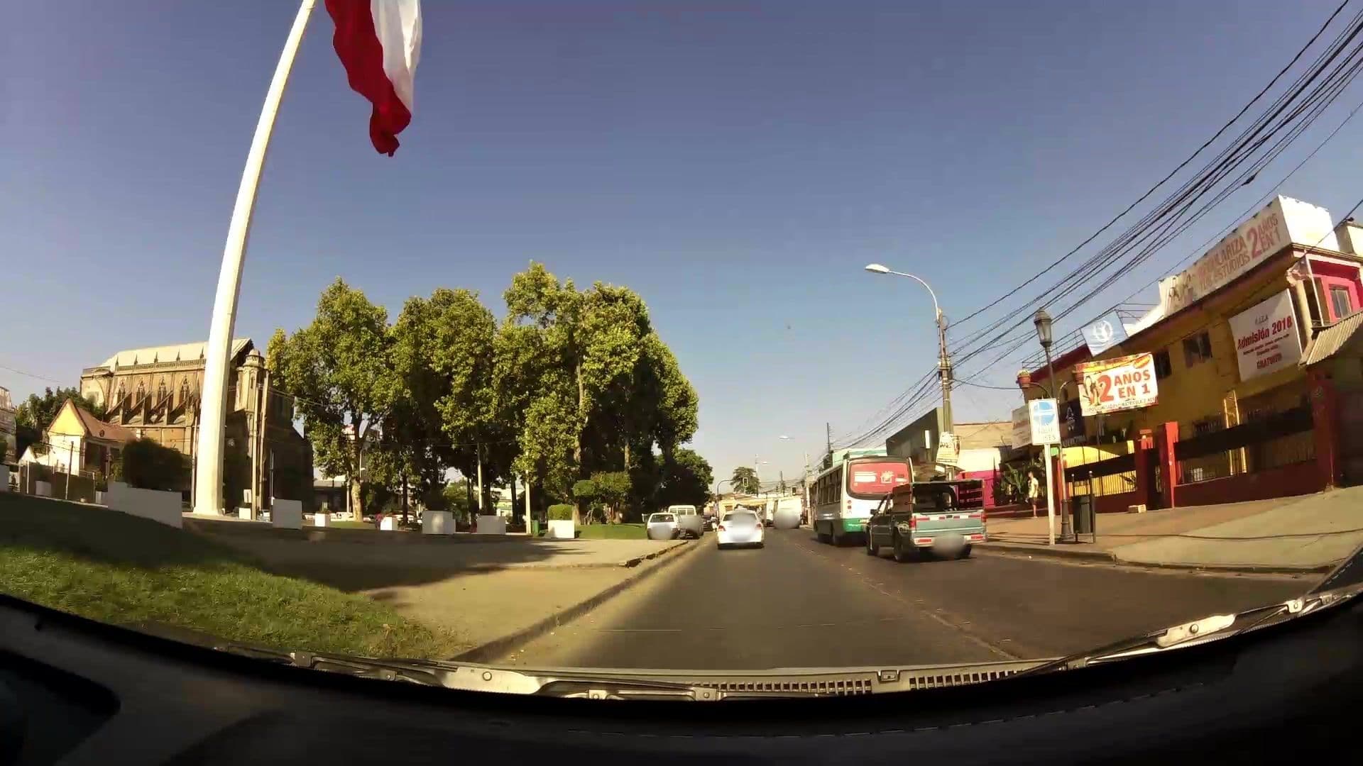 Street view near hotel Mandrágora, Talca — © kaartcam (CC BY-SA · Mapillary)