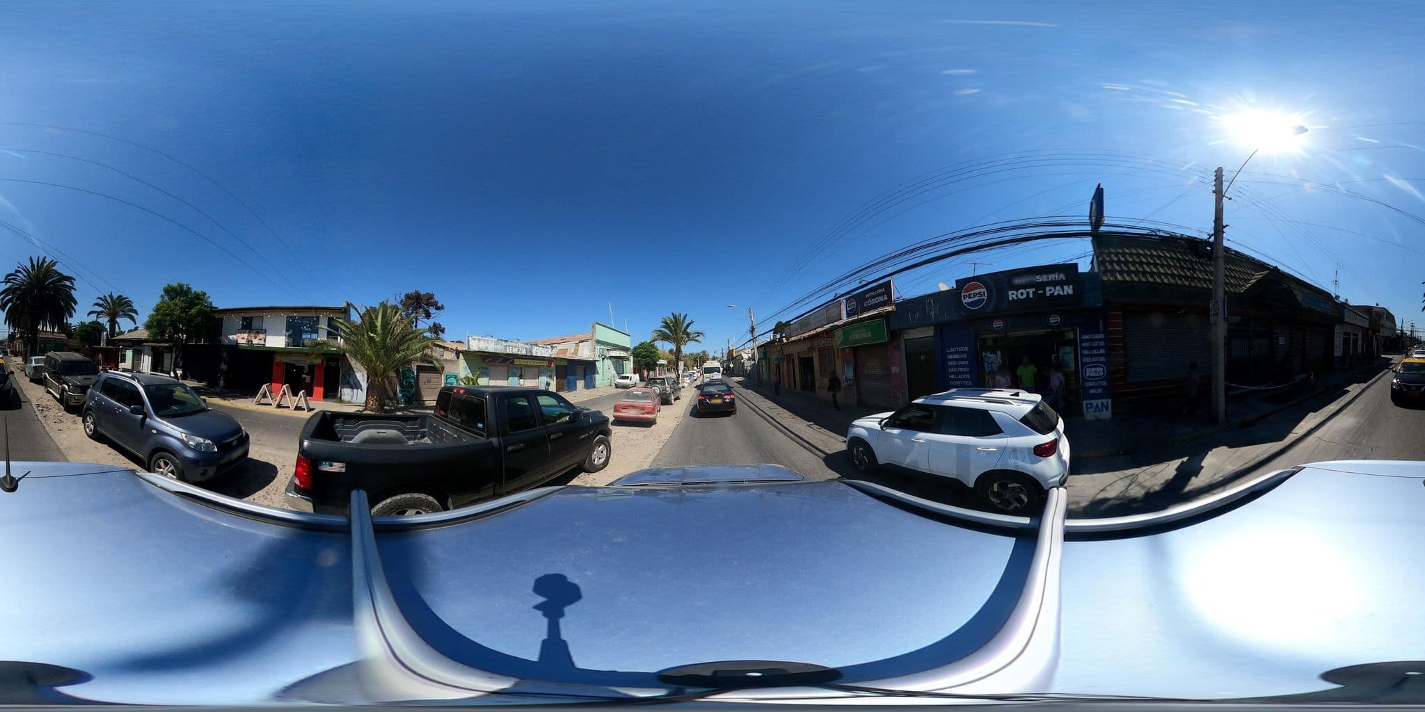 Street view near Hotel Chileno's Bar & Grill, Melipilla — © Kaart_Local (CC BY-SA · Mapillary)