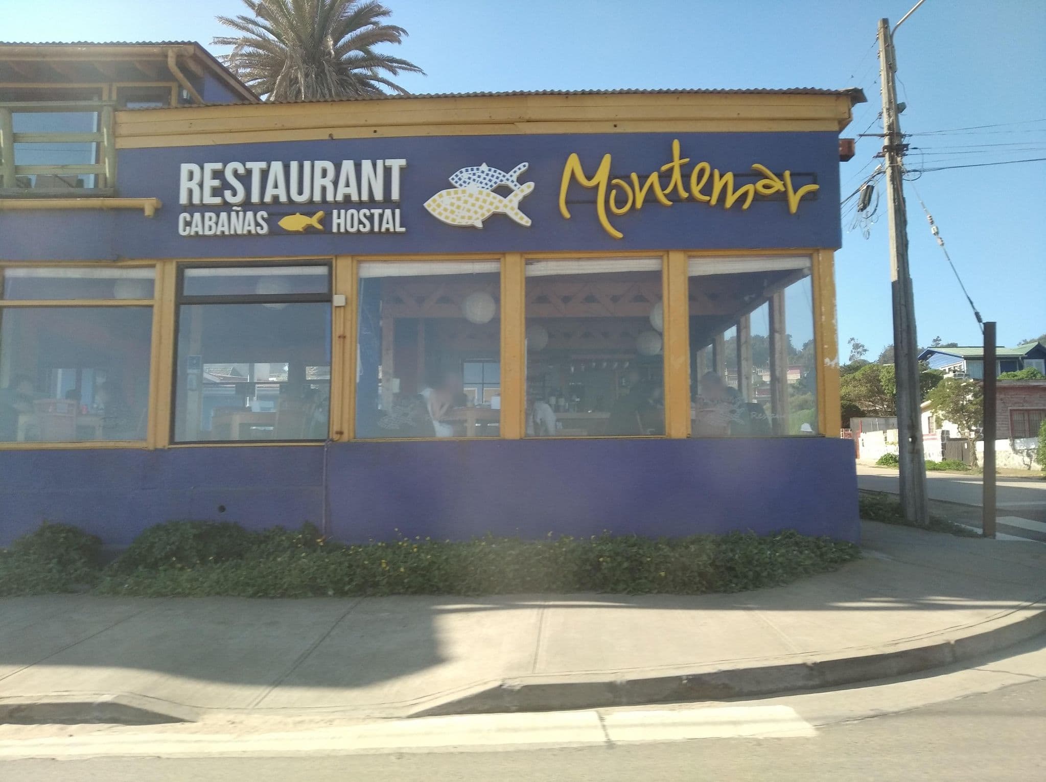Street view near Hosteria y Restaurant Montemar, El Tabo — © ariellopez (CC BY-SA · Mapillary)
