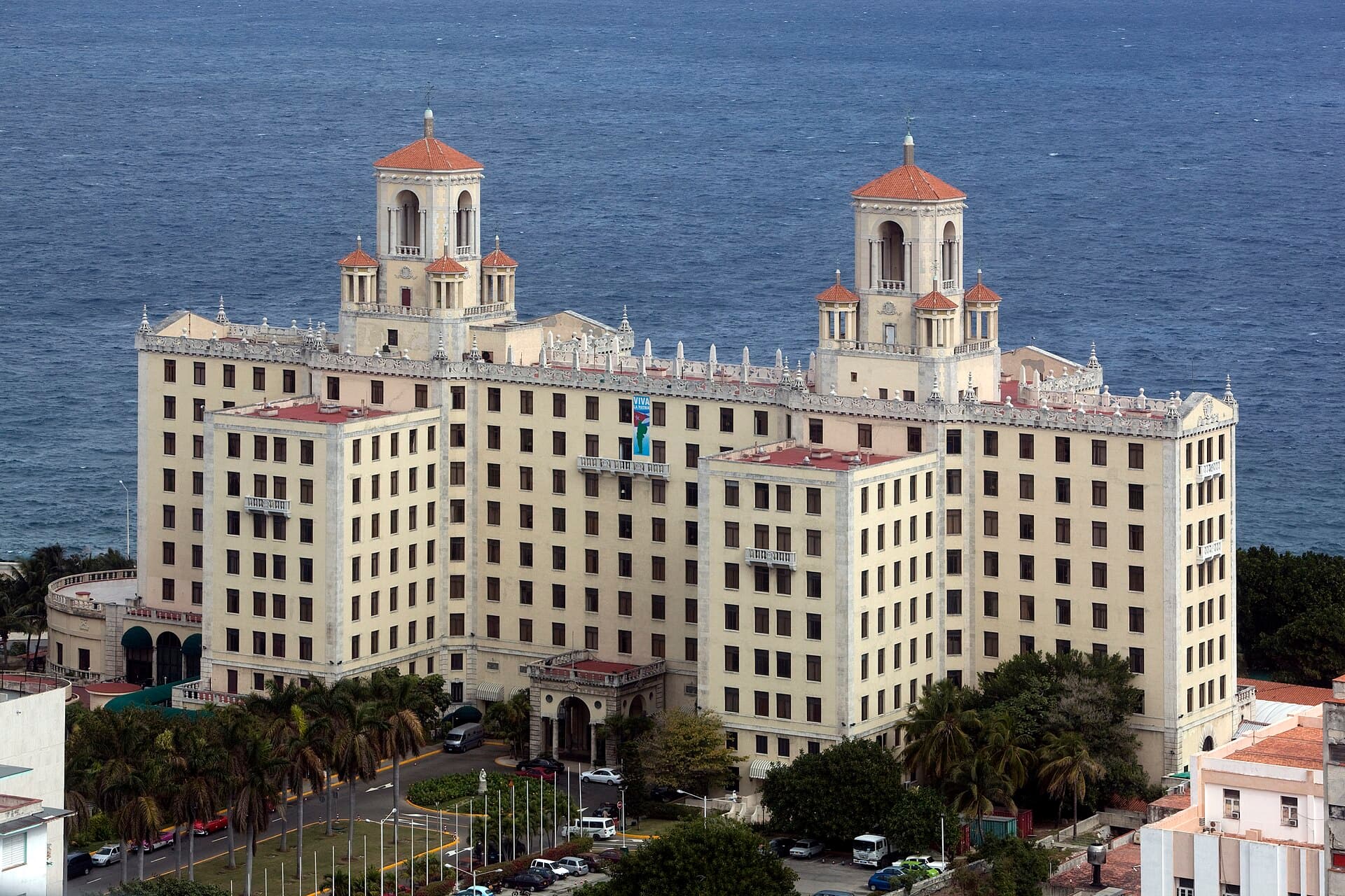 Hotel Nacional de Cuba (via Wikimedia Commons, Public domain)