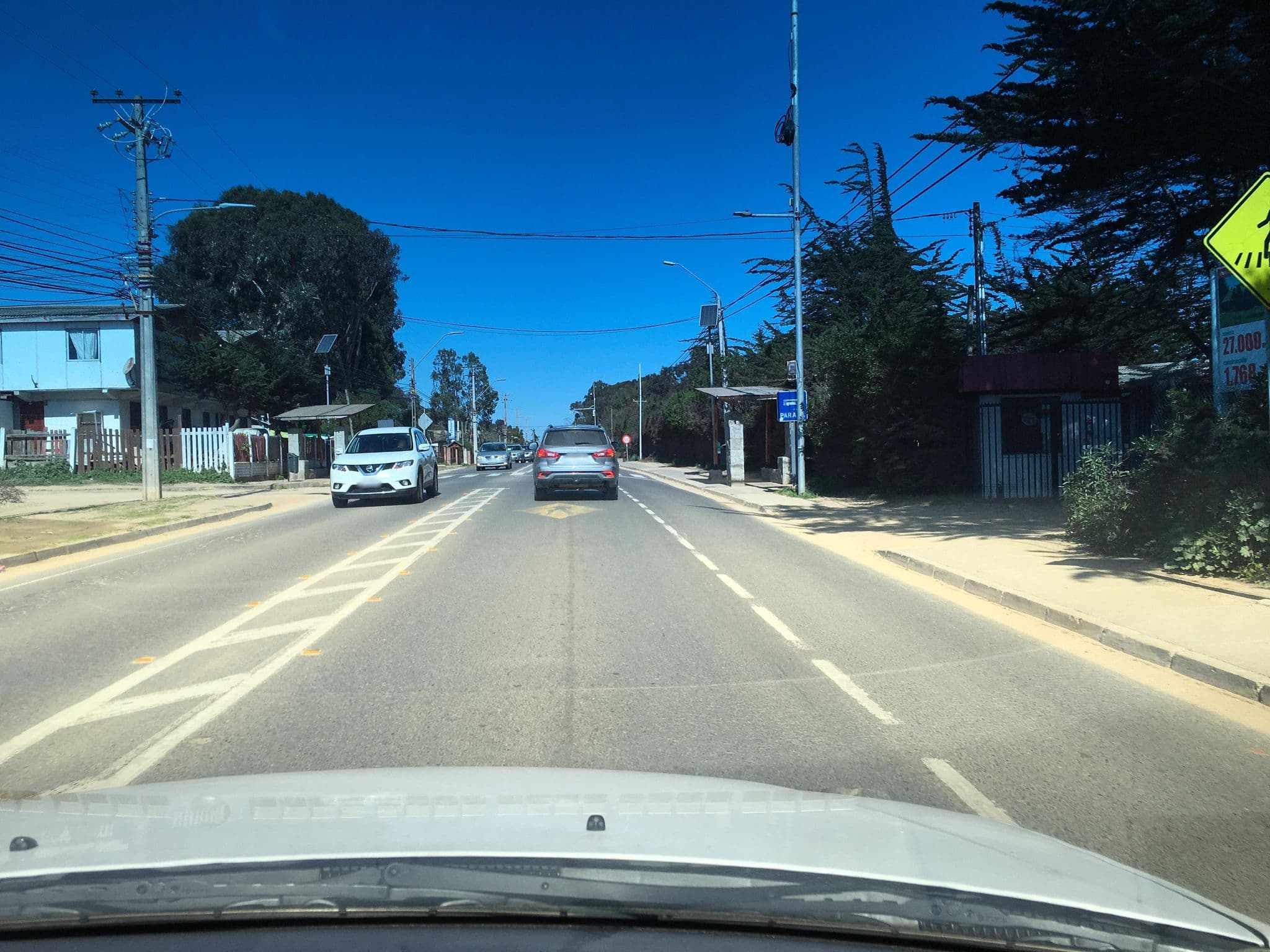 Street view near Hosteria Donde Ceballos, El Tabo — © ariellopez (CC BY-SA · Mapillary)