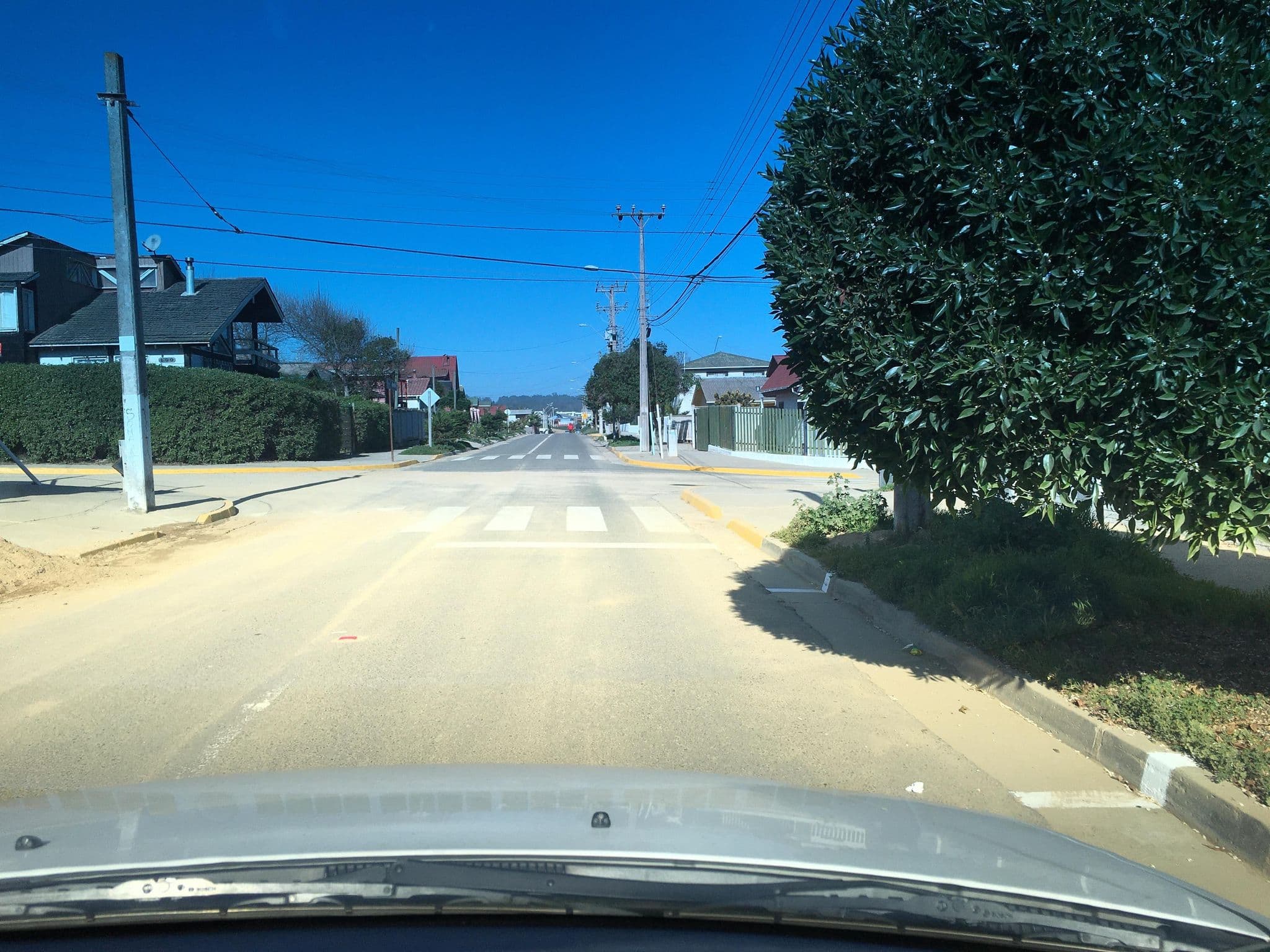 Street view near Cabañas Diquens, El Tabo — © ariellopez (CC BY-SA · Mapillary)