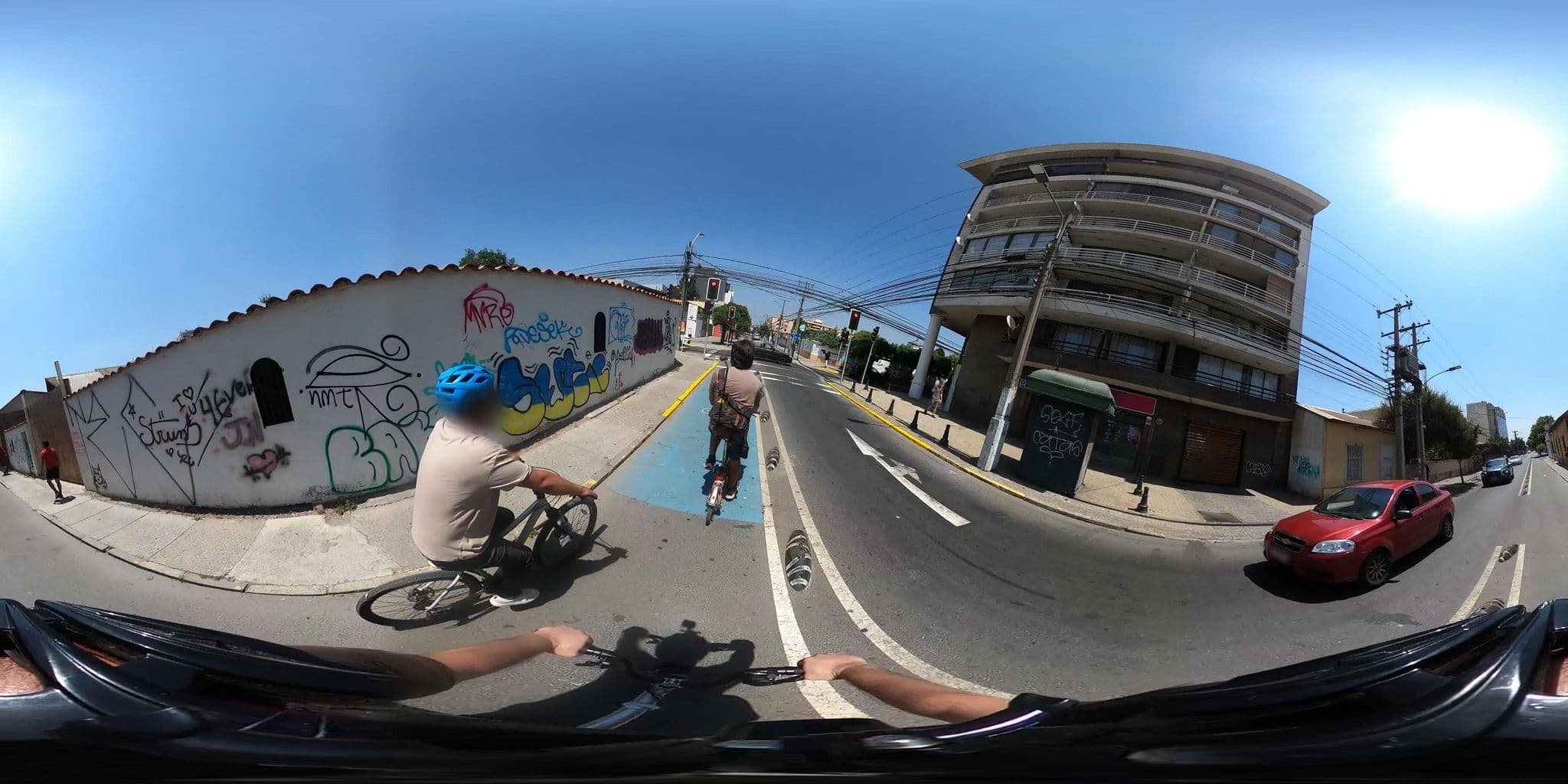 Street view near Hotel Chile - España, Rancagua — © ariellopez (CC BY-SA · Mapillary)