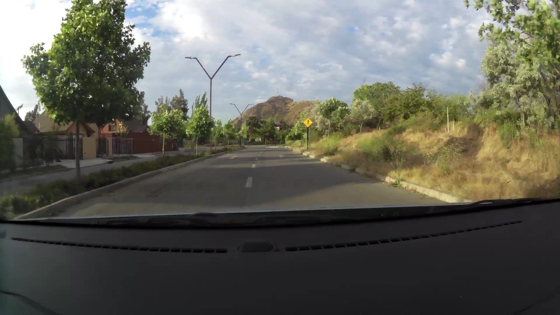 Street view near Refugio Aleman Ski Hostel, San Bernardo — © kaartcam (CC BY-SA · Mapillary)