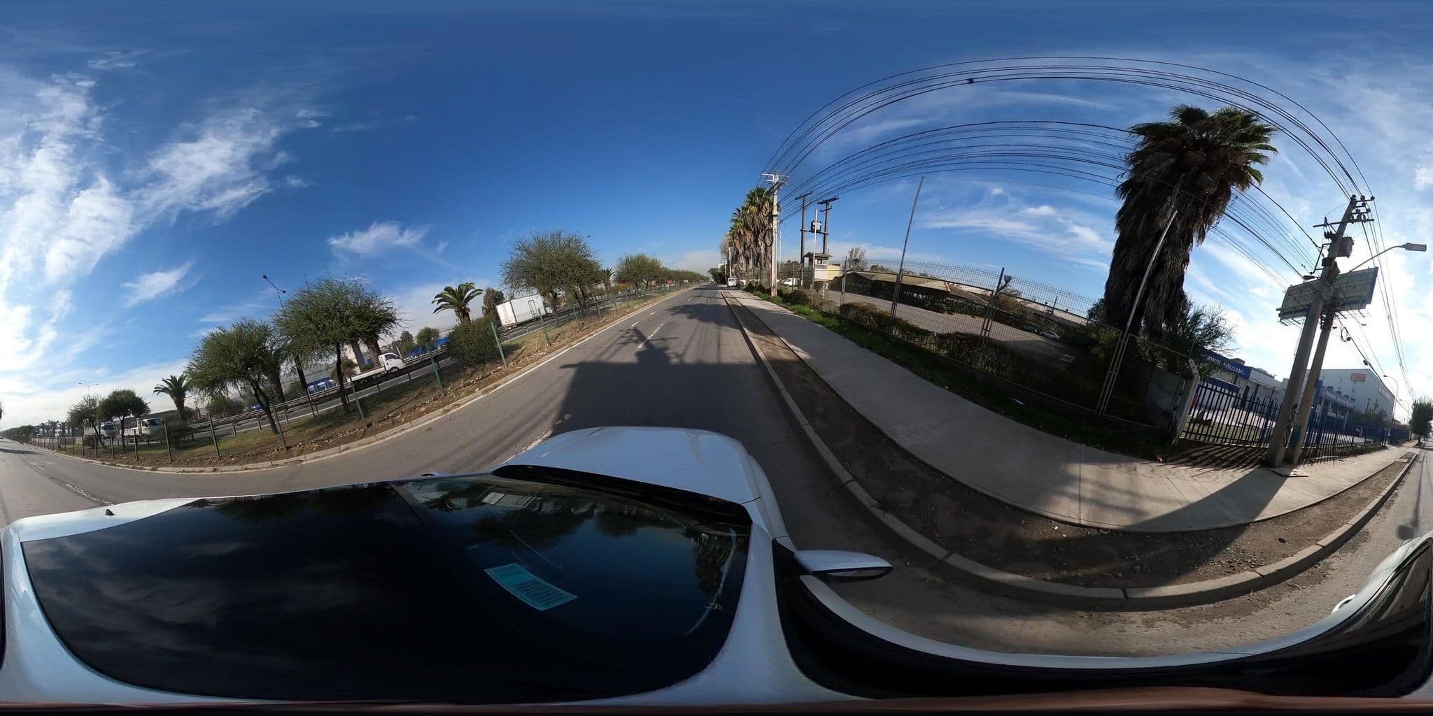 Street view near Diego de Almagro Aeropuerto, Quilicura — © DNC (CC BY-SA · Mapillary)