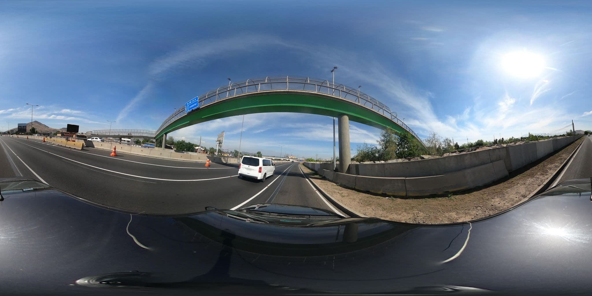 Street view near Nuevo Horizonte Hostel, Renca — © kaart_360 (CC BY-SA · Mapillary)