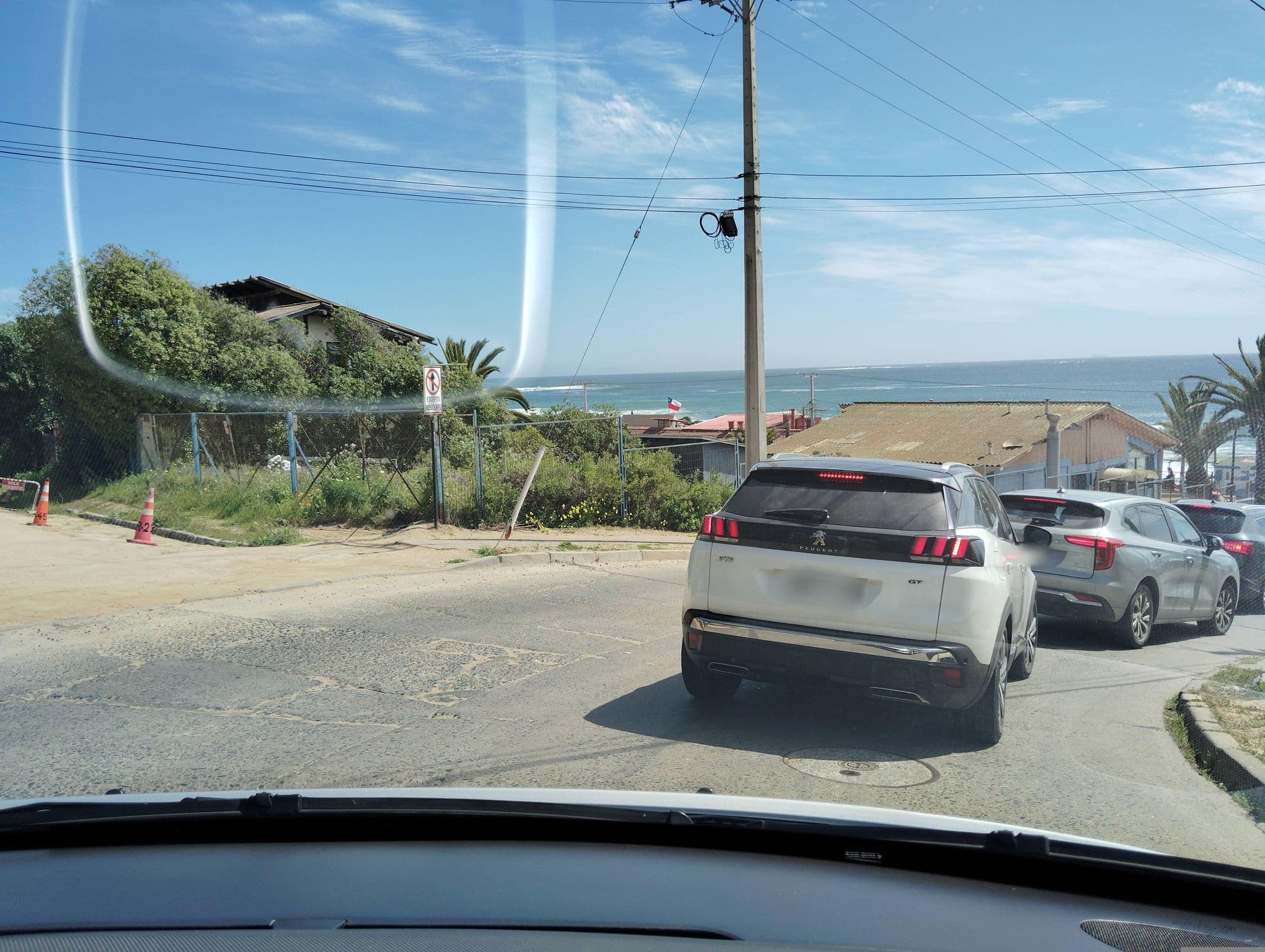 Street view near Bed & breakfast Lezaeta, Algarrobo — © ariellopez (CC BY-SA · Mapillary)