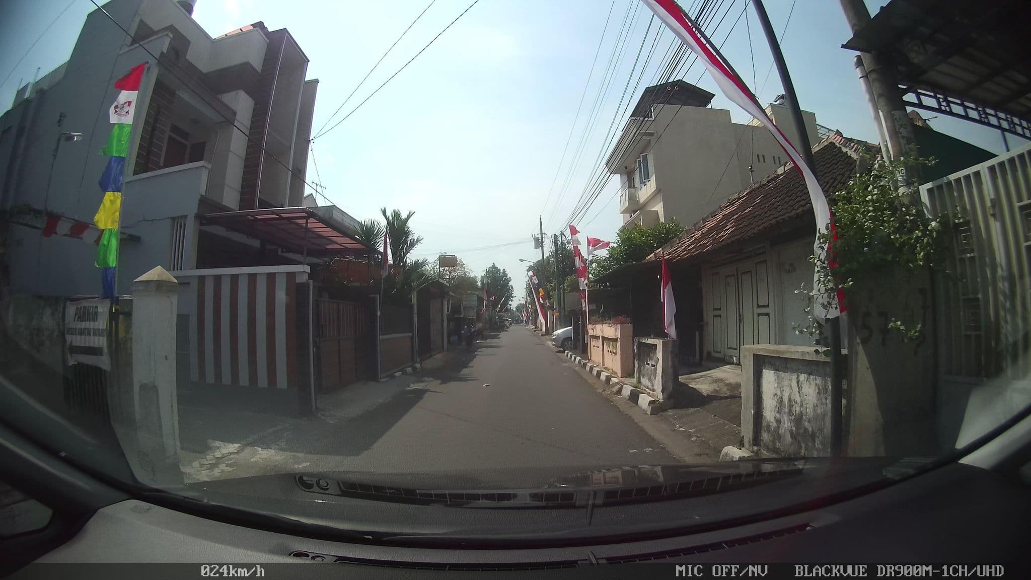 Street view near Griya Sentana, Yogyakarta