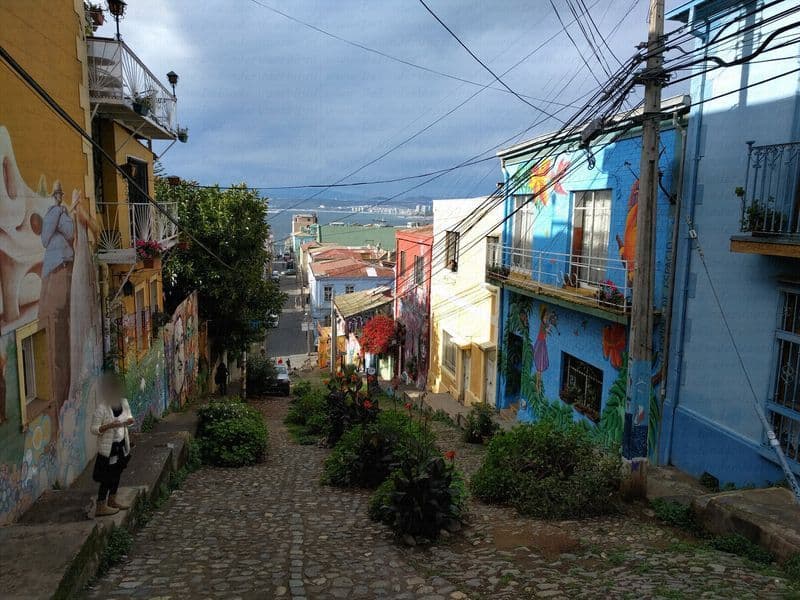 Street view near Hostel Boutique mm 450, Valparaíso — © janvanbekkum (CC BY-SA · Mapillary)